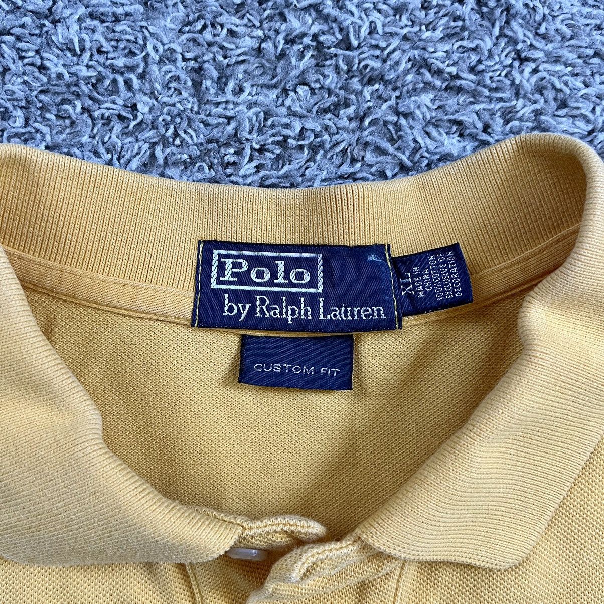 Polo Ralph Lauren × Wu-Tang Clan 🔴Polo Ralph Lauren Shirt Size XL Yellow Big Pony WuTang Size US XL / EU 56 / 4 - 5 Thumbnail