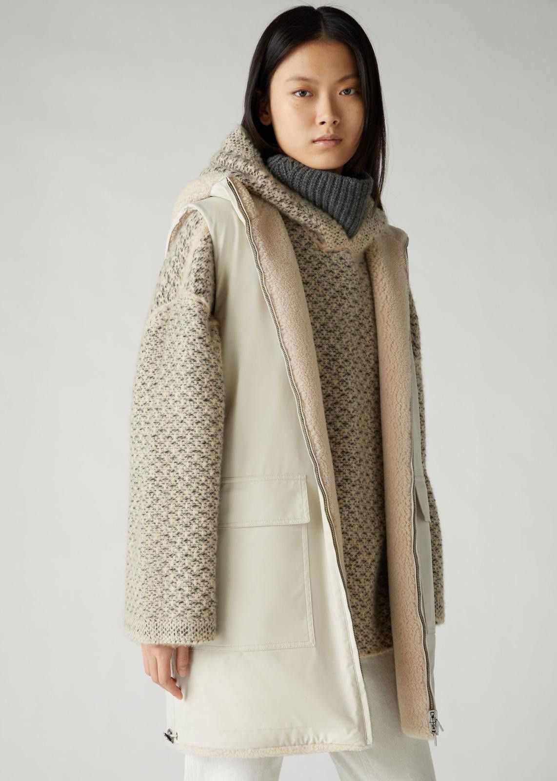 Loro Piana o1srvl11e0425 FAN0171 Reversible Vest in Off White Size M / US 6-8 / IT 42-44 - 5 Thumbnail