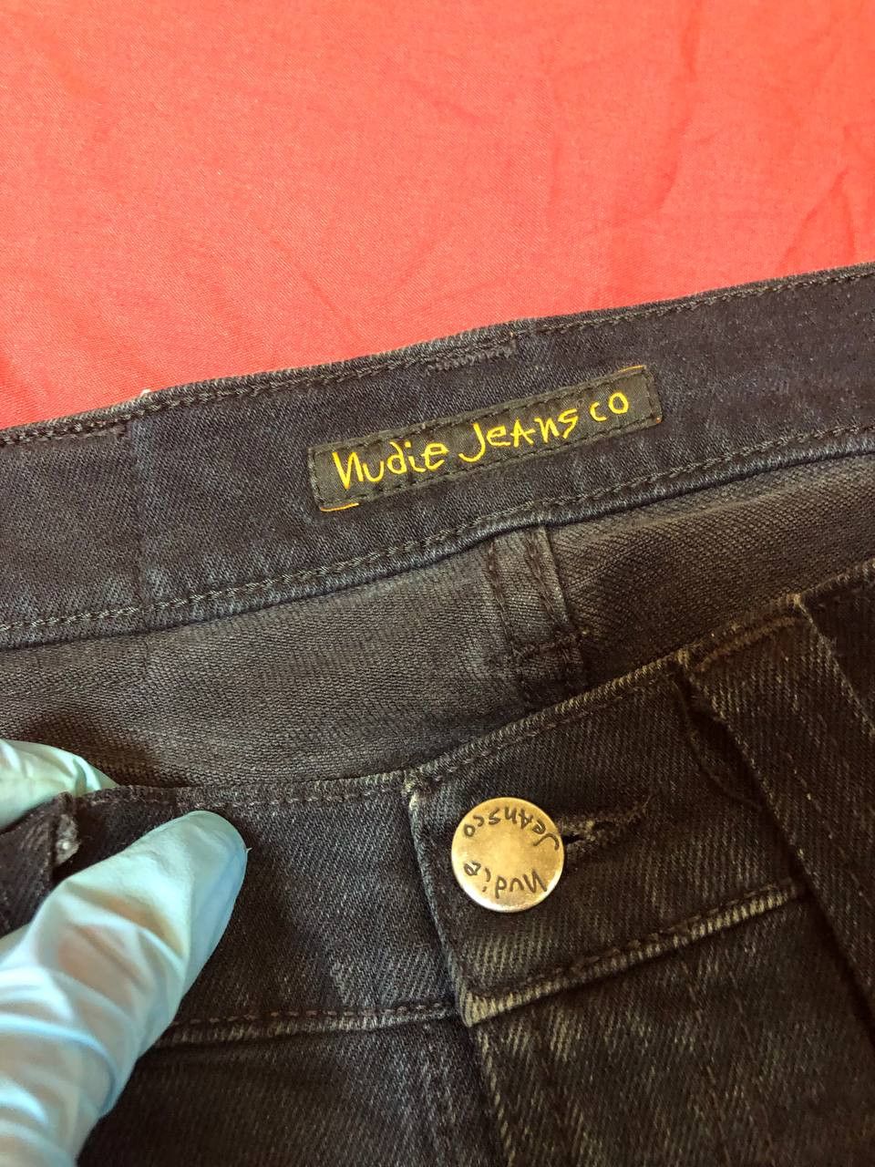 Nudie Jeans NUDIE Wash Denim Regular Skinny Straight jeans Size 25" / US 0 / IT 36 - 2 Thumbnail