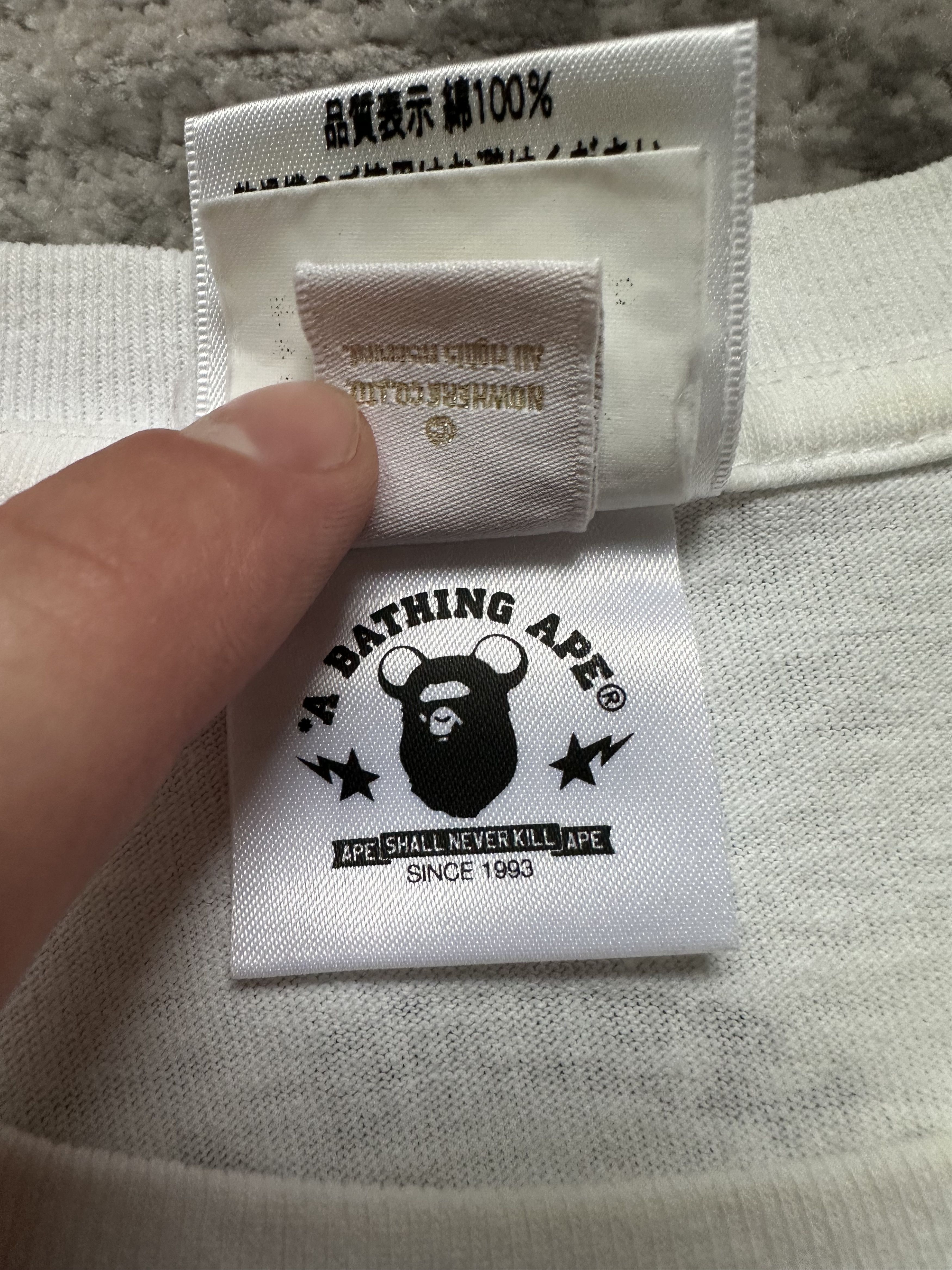 Bape Bape bear breck t shirt Size US XL / EU 56 / 4 - 11 Thumbnail