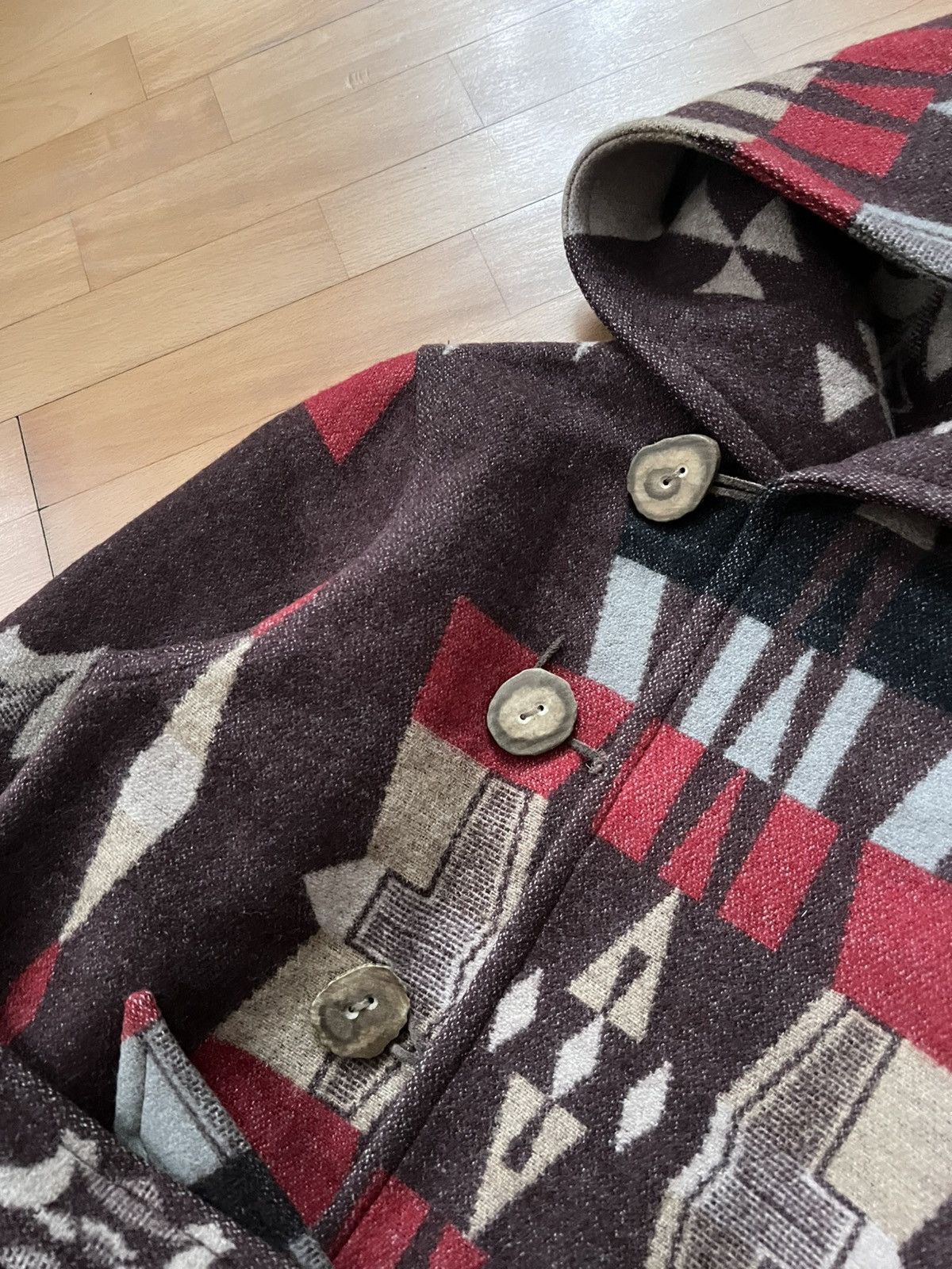Ralph Lauren Ralph Lauren westen/aztek wool coat Size M / US 6-8 / IT 42-44 - 2 Thumbnail