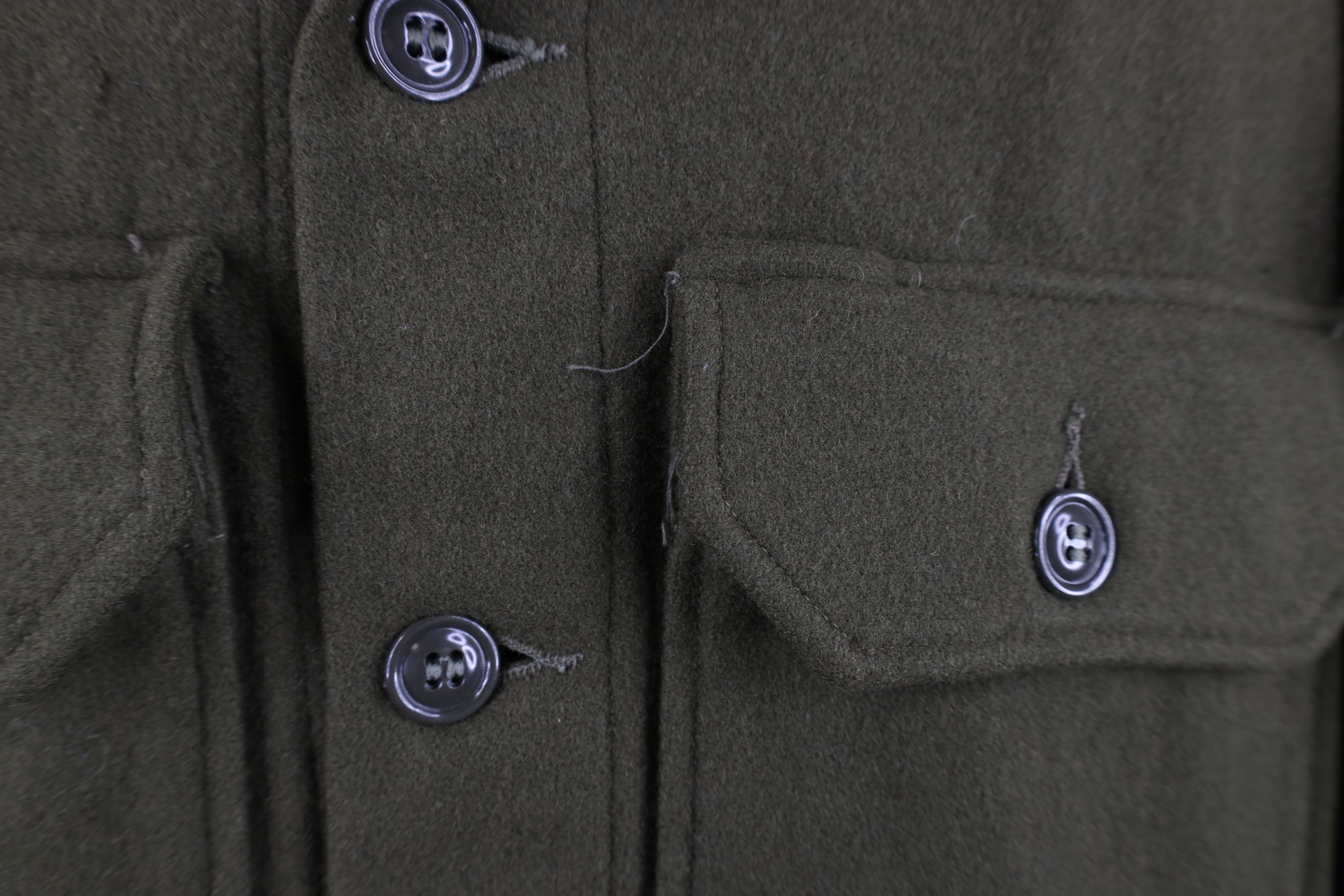 Vintage Vintage 60s Vietnam War Military Button Shirt Jacket USA Size US S / EU 44-46 / 1 - 4 Thumbnail