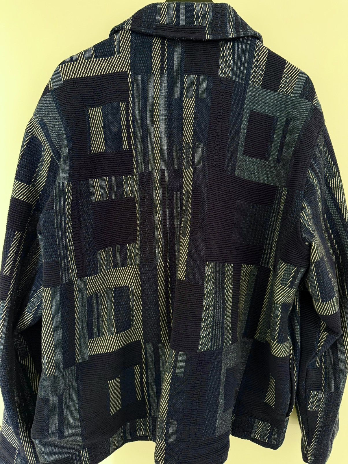 Kith KITH - Geometric Knit Coaches Jacket (Overshirt) Size US M / EU 48-50 / 2 - 2 Thumbnail