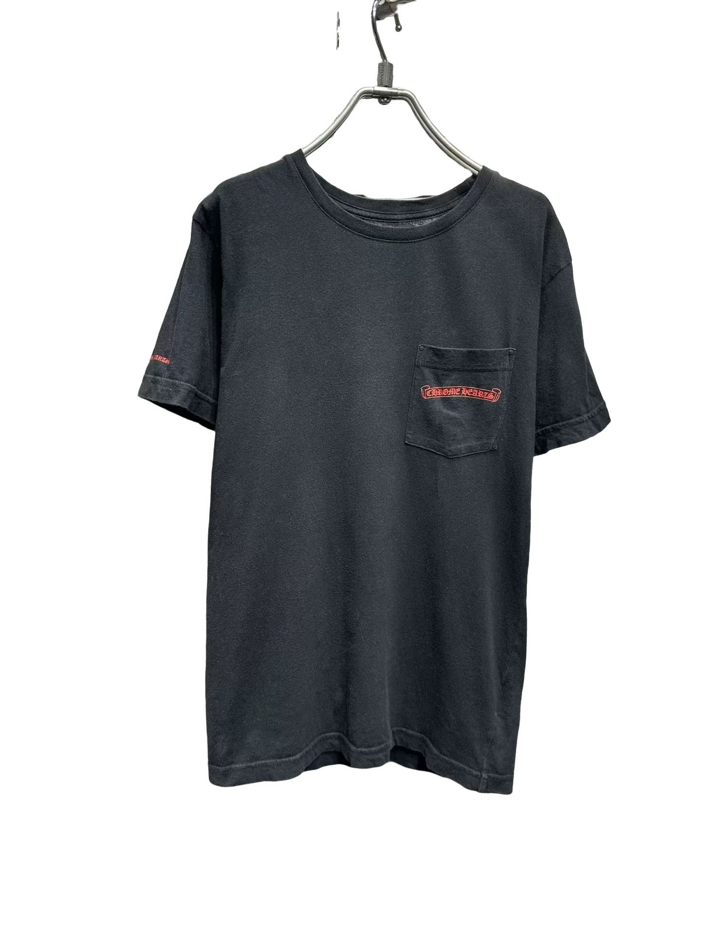 Chrome Hearts Chrome Hearts Red Script Pocket T-Shirt Size M Size US M / EU 48-50 / 2 - 1 Thumbnail