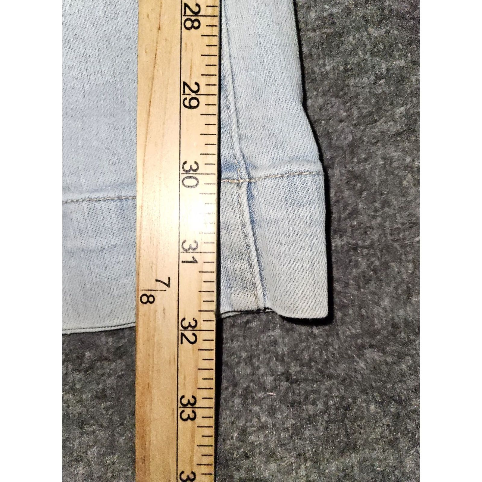 Vintage VINTAGE Judy Blue Wide Leg Fit Jeans Women's 18W High Rise Blue Stretch Retro Hippie Bohemian City 90s Womens Size 40" / US 18 - 5 Thumbnail