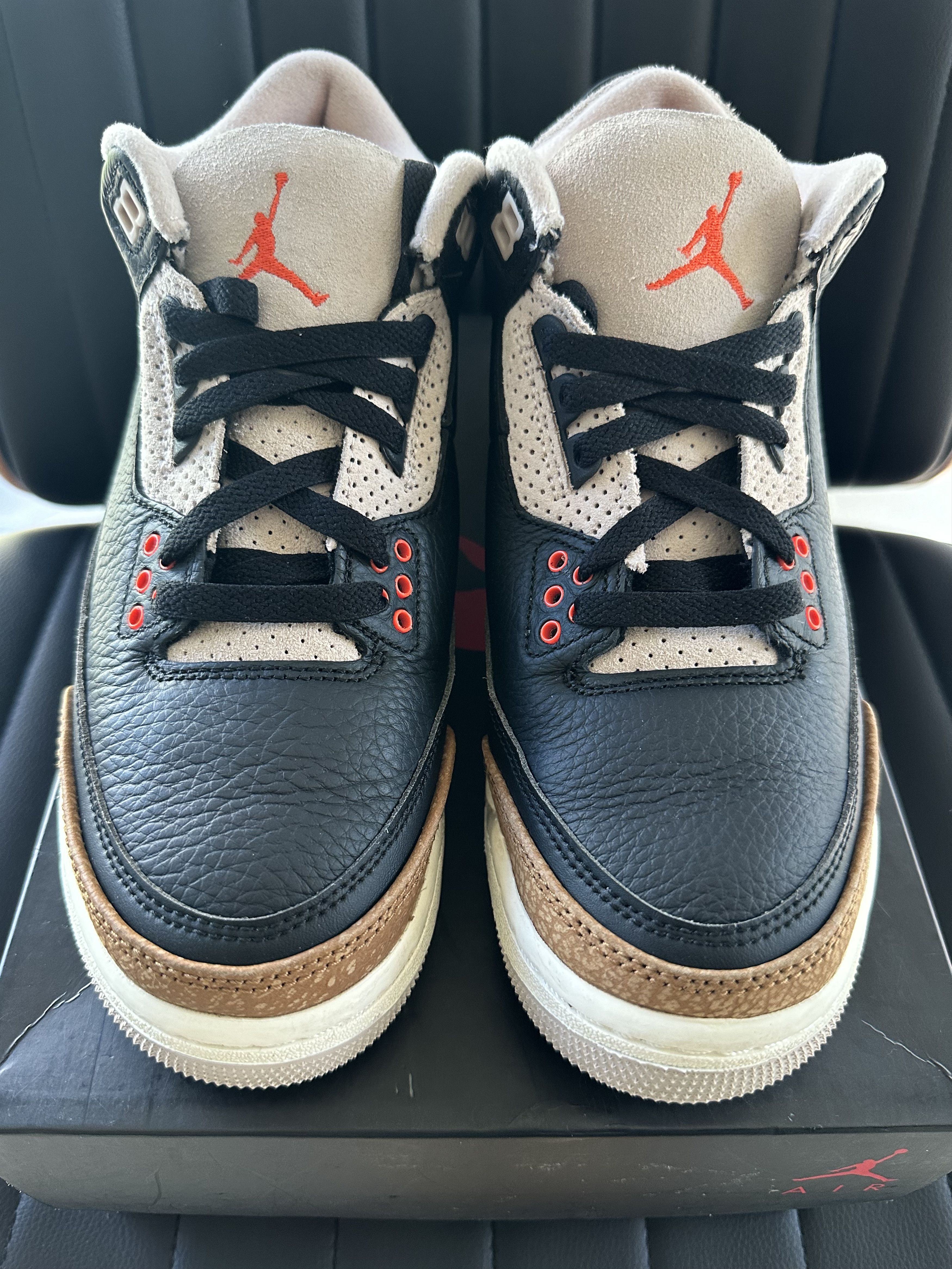 Jordan Brand × Nike PREOWNED AIR JORDAN 3 RETRO HIGH OG "DESERT ELEPHANT" Size US 8 / IT 38 - 1 Thumbnail