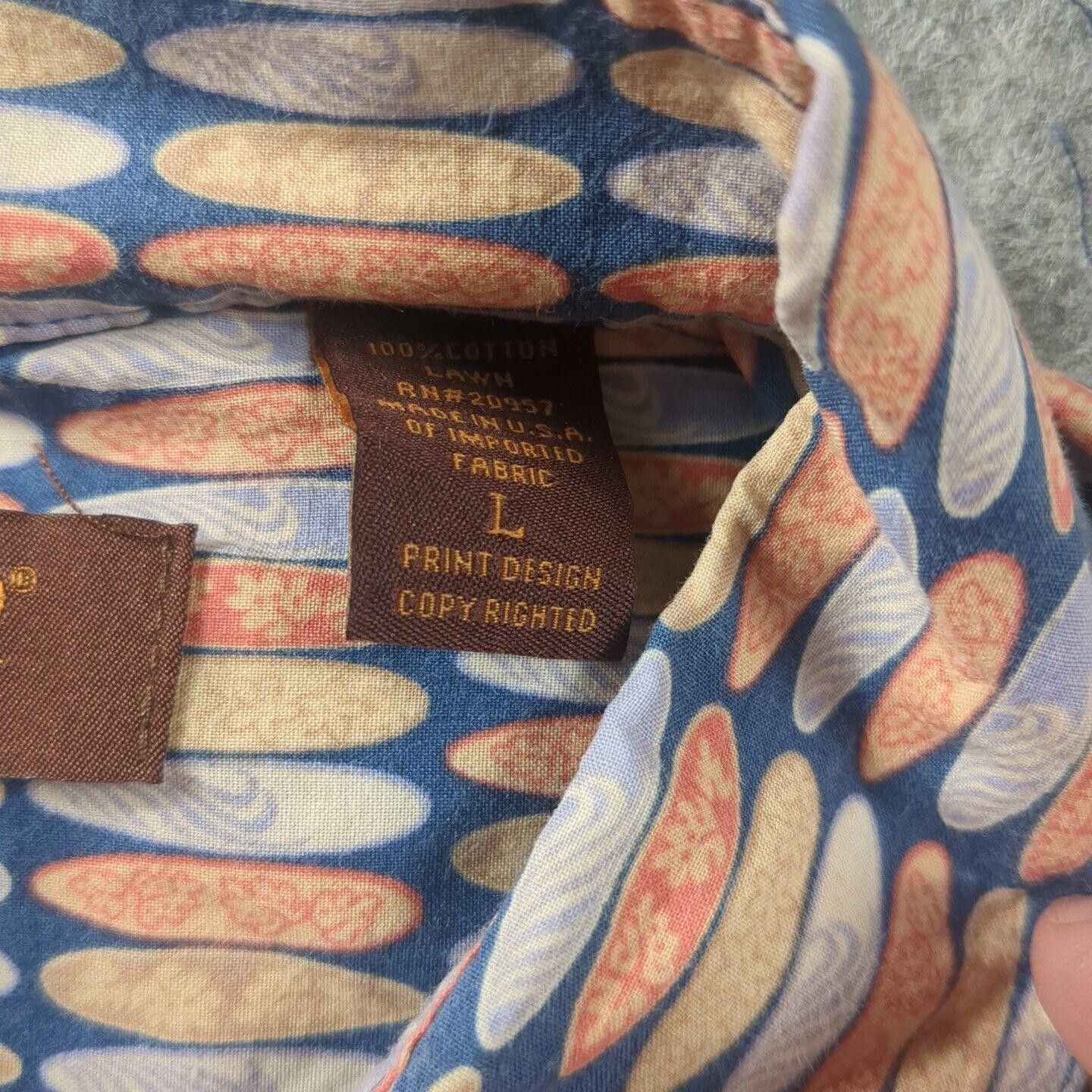 Tori Richard Tori Richard Hawaiian Shirt Men L Surfboards AOP Button Up Size US L / EU 52-54 / 3 - 3 Thumbnail