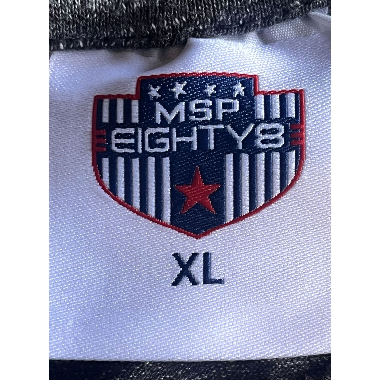Vintage MSP Eighty 8 Henley Shirt Mens XL Long Sleeve Dark Gray Casual T-Shirt Size US XL / EU 56 / 4 - 6 Thumbnail