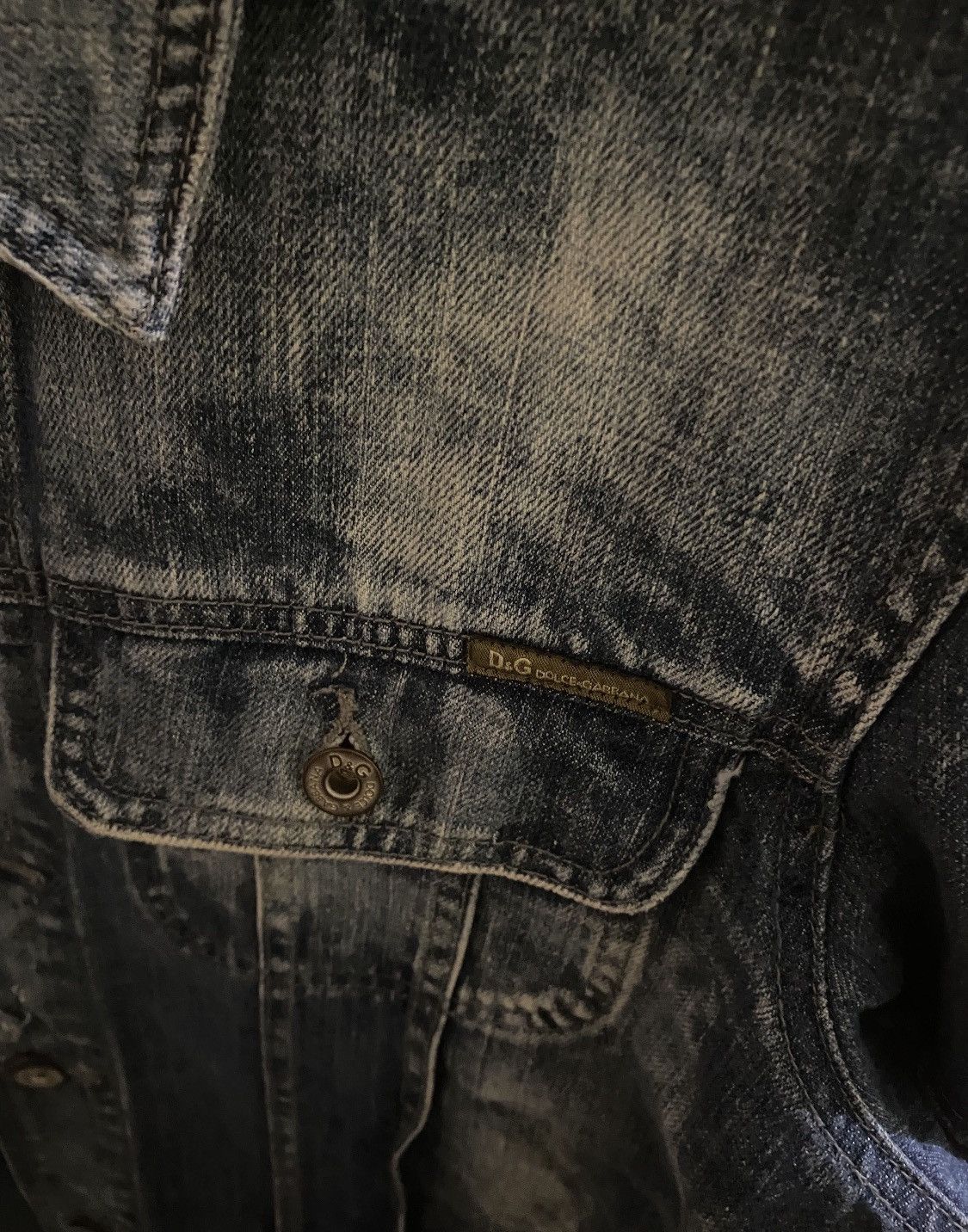 Dolce & Gabbana D&G Dolce & Gabbana Archival Distressed Patchwork Denim Size L / US 10 / IT 46 - 4 Thumbnail