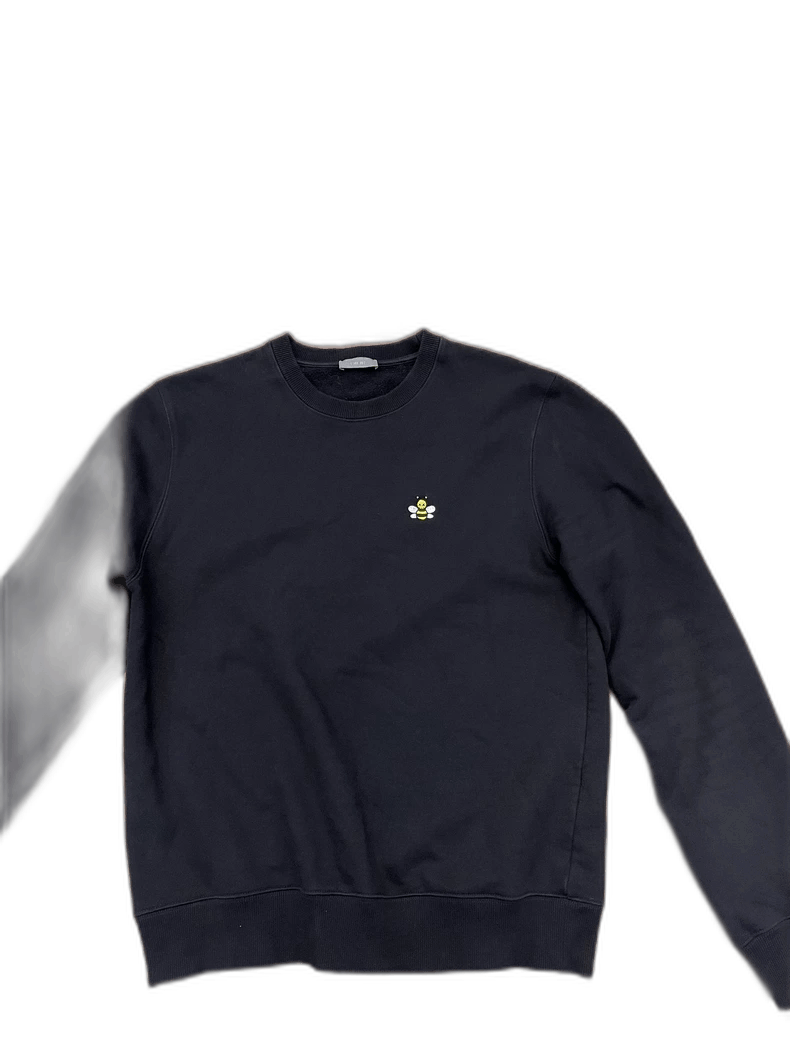 Dior Dior Sweatshirt with Classic Bee Embroidery-2506 Size US L / EU 52-54 / 3 - 1 Thumbnail