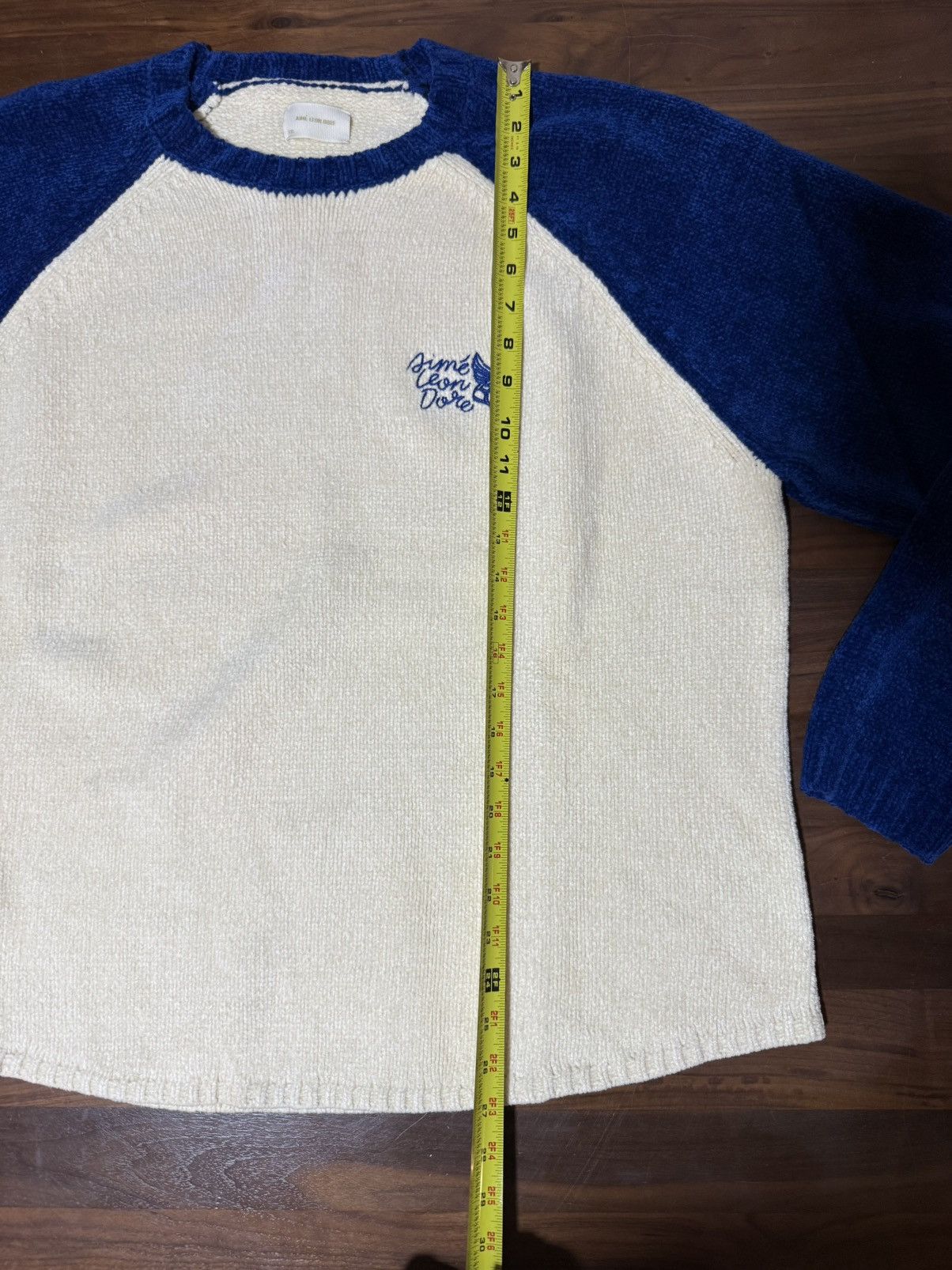 Aime Leon Dore Aime ALD Aimé Leon Dore Wingfoot Raglan Knit Jersey FW25 XXL Size US XXL / EU 58 / 5 - 6 Thumbnail