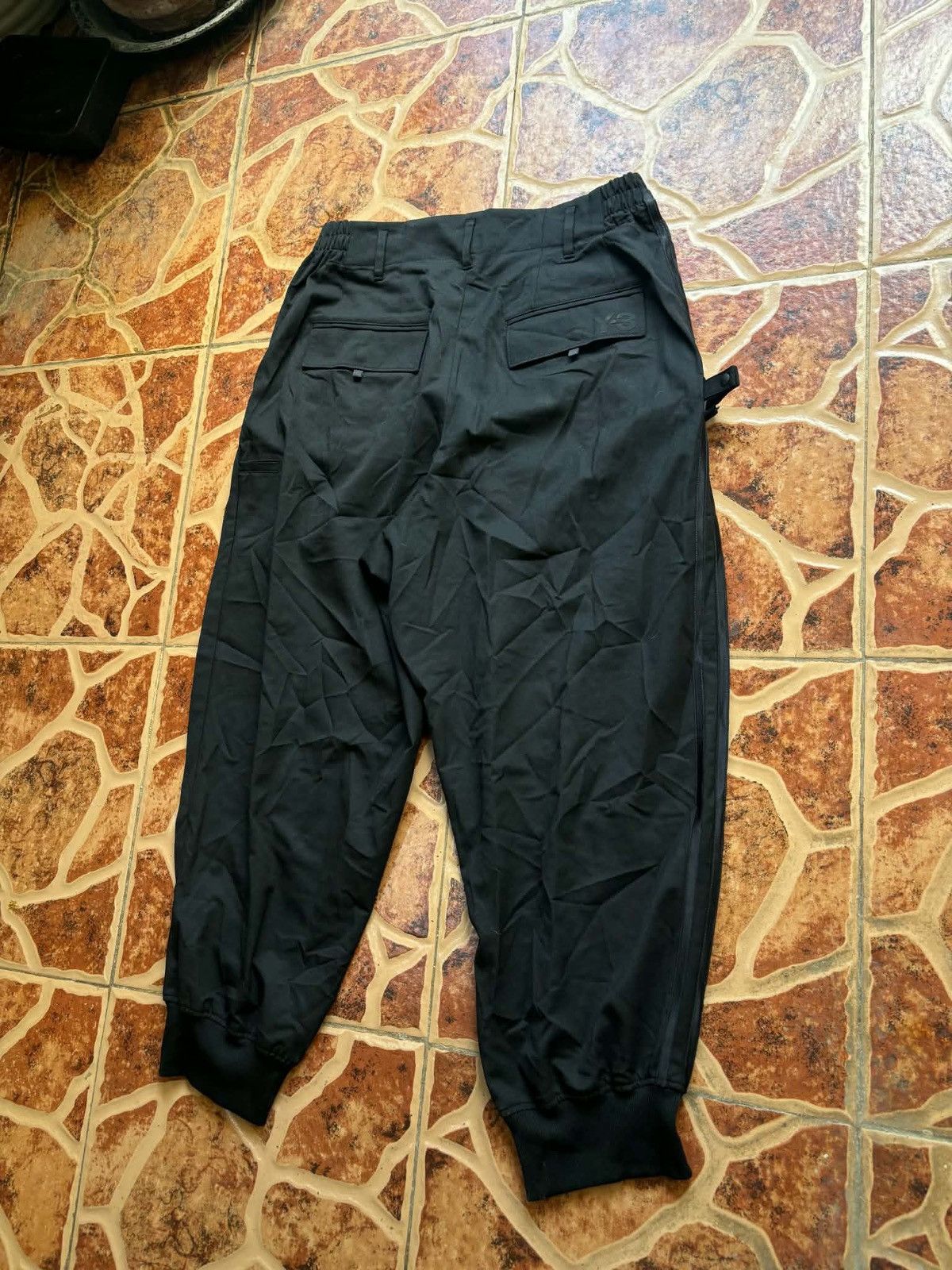 Y-3 Y3 Yohji Yamamoto Classic Refined Wool Stretch Cuffed Pants Size US 30 / EU 46 - 8 Thumbnail