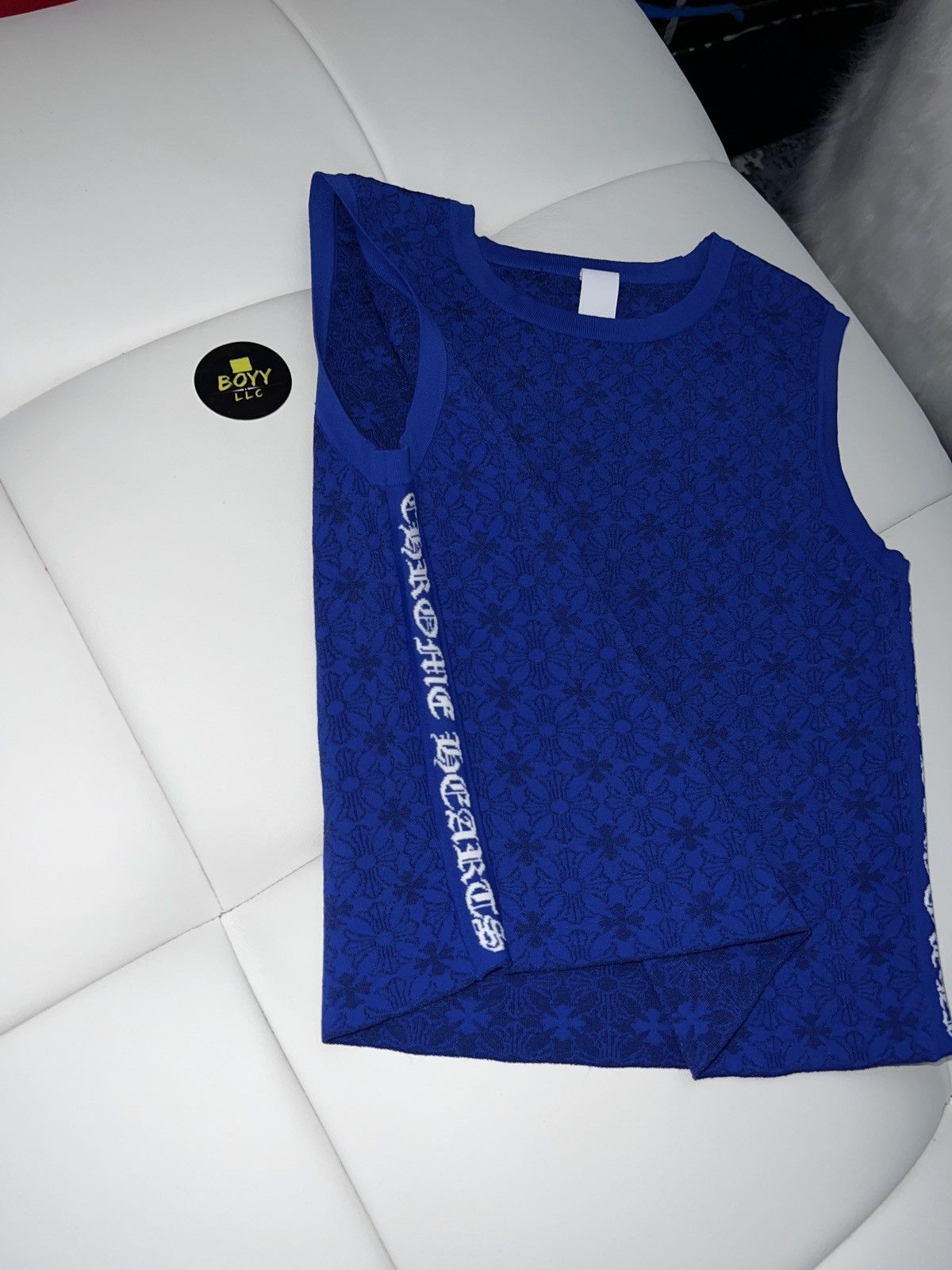Chrome Hearts Chrome hearts cross logo sleeveless shirt Size S / US 4 / IT 40 - 2 Thumbnail