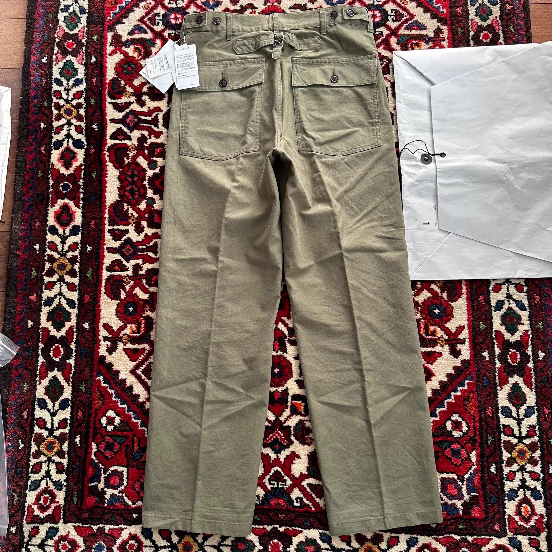 Visvim VISVIM 23AW ALDA PANTS Military Size 1 Size US 30 / EU 46 - 3 Thumbnail