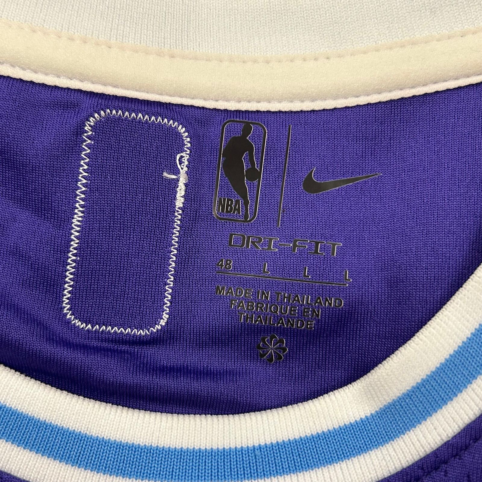 Nike LeBron James Los Angeles Lakers City Edition jersey Large Size US L / EU 52-54 / 3 - 4 Thumbnail