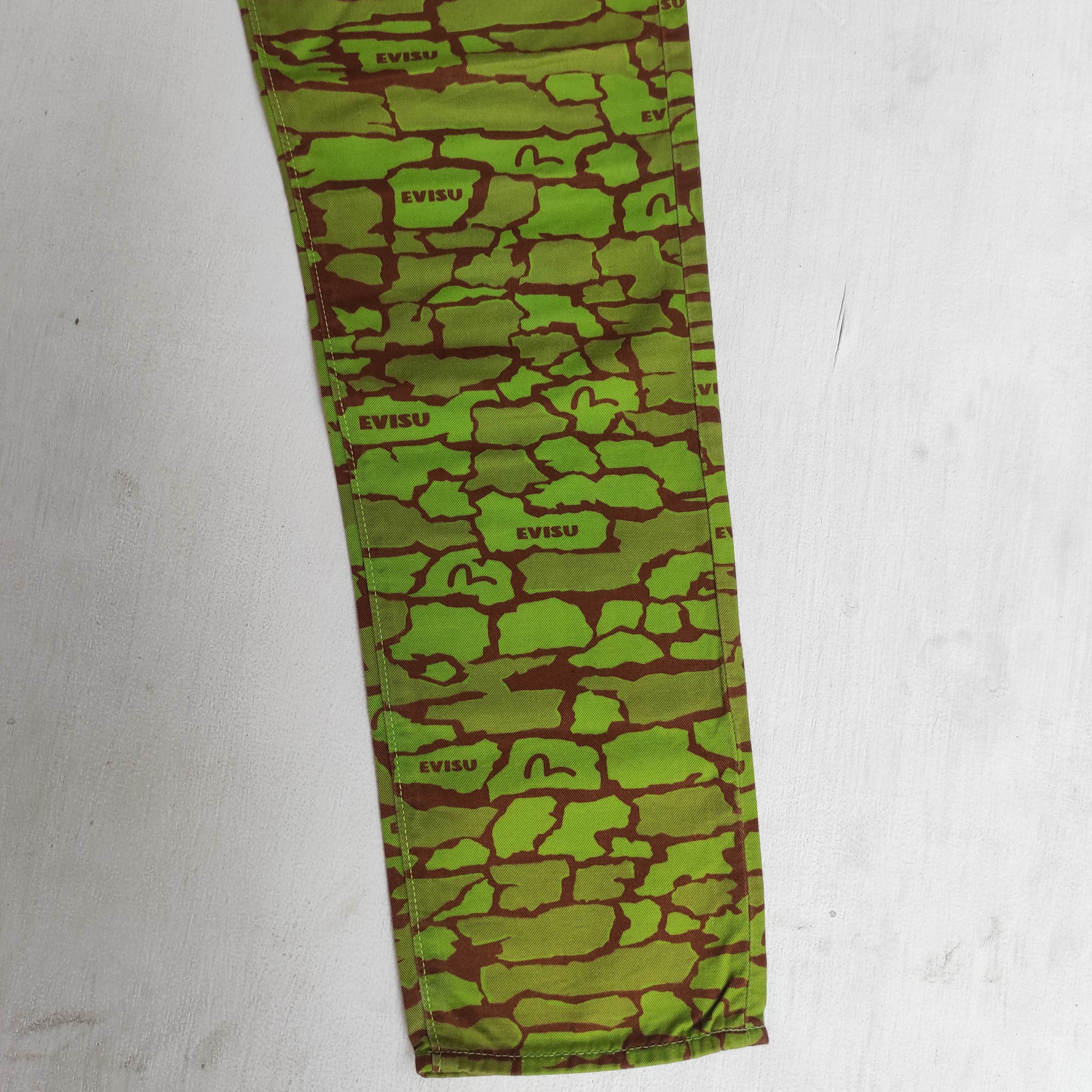 Evisu Evisu Fullprint Jeans Pants Size US 29 - 4 Thumbnail