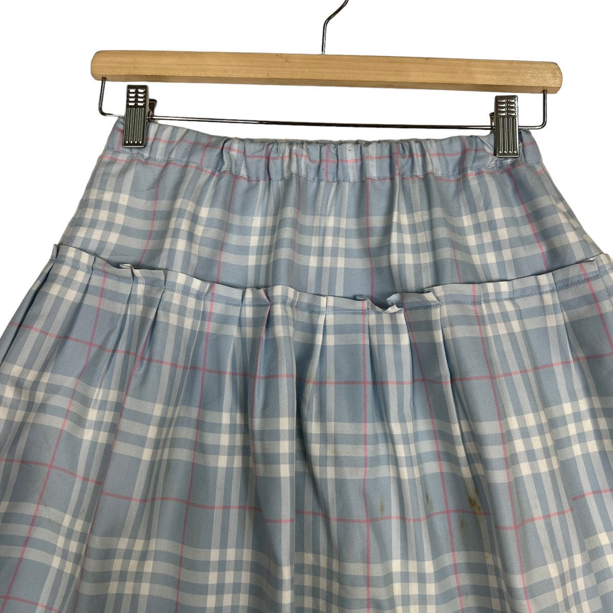 Burberry 🔥 BURBERRY IVY BLUE NOVA CHECK SKIRTS Size 38" / US 16 / IT 52 - 3 Thumbnail