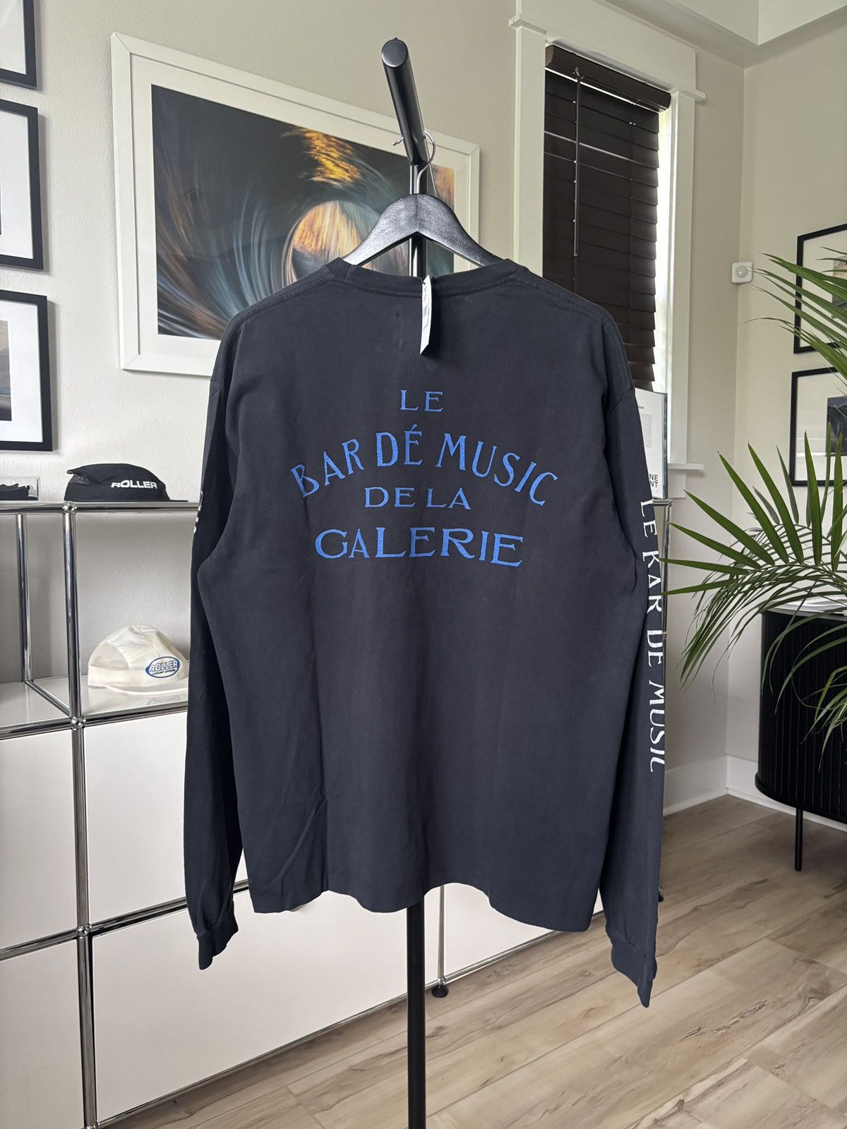 GALLERY DEPT - FRENCH LOGO LONG SLEEVE MUSIC TEE