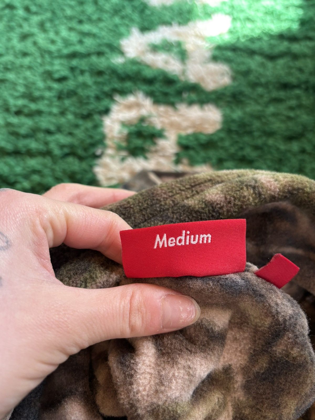 Supreme Supreme Camo Quarter Zip Size Medium Size US M / EU 48-50 / 2 - 3 Thumbnail