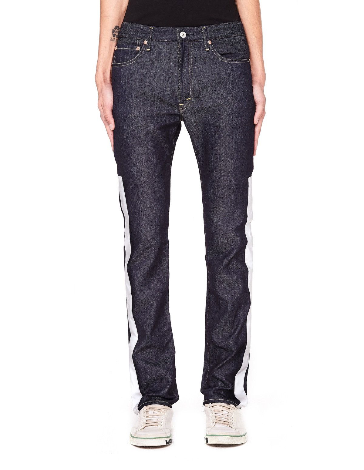 Comme des Garcons × Junya Watanabe Junya Watanabe CDG Men Reflective Denim Pants 👖 Size US 32 / EU 48 - 14 Thumbnail