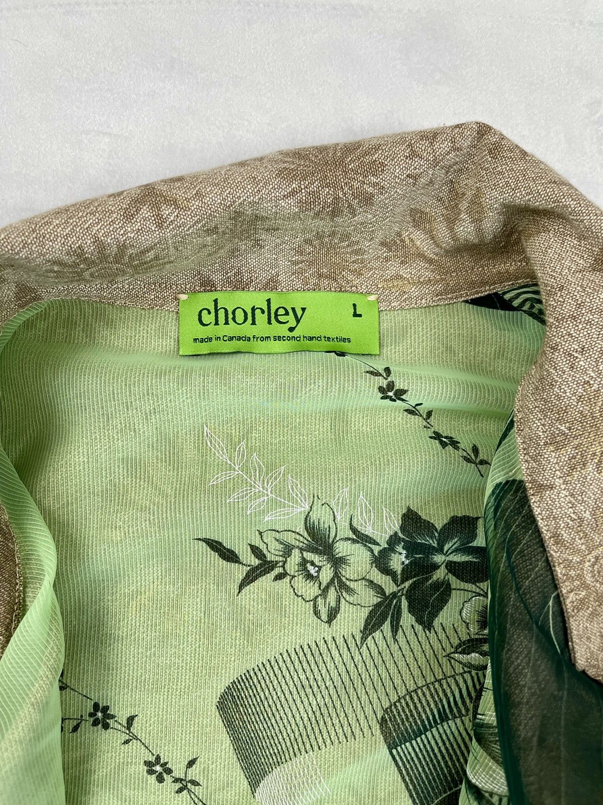 Chorley × Handmade Chorley trinket angled sleeve distressed vintage overcoat Size US L / EU 52-54 / 3 - 4 Thumbnail