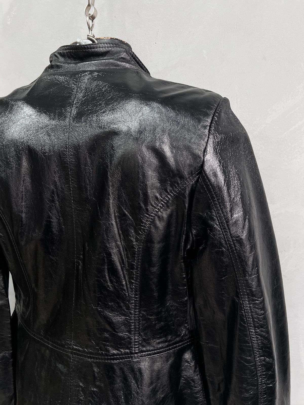 PPFM Rare leather officer napoleon jacket hype opium style Size US M / EU 48-50 / 2 - 9 Thumbnail