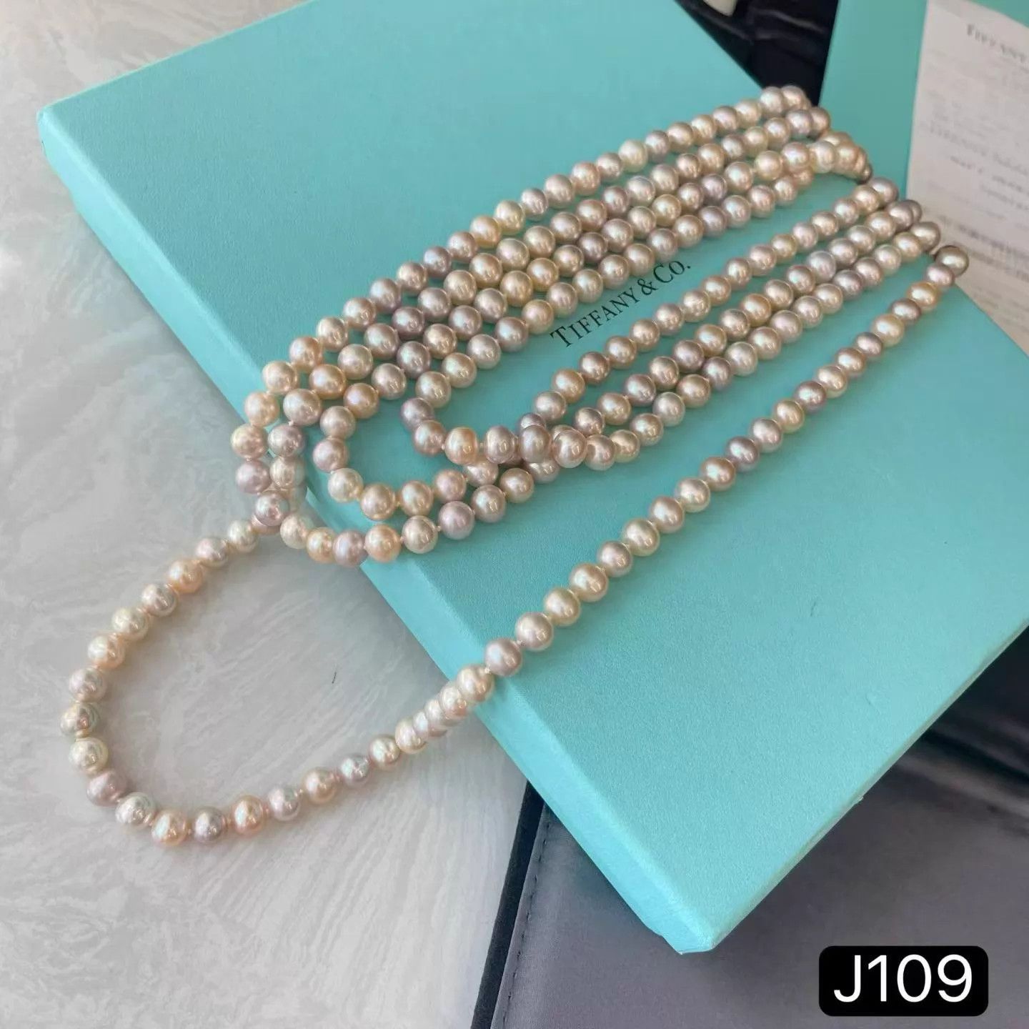 Tiffany & Co. TIFFANY & CO. 204cm Pearl Adjustable Necklace - New Size ONE SIZE - 3 Thumbnail