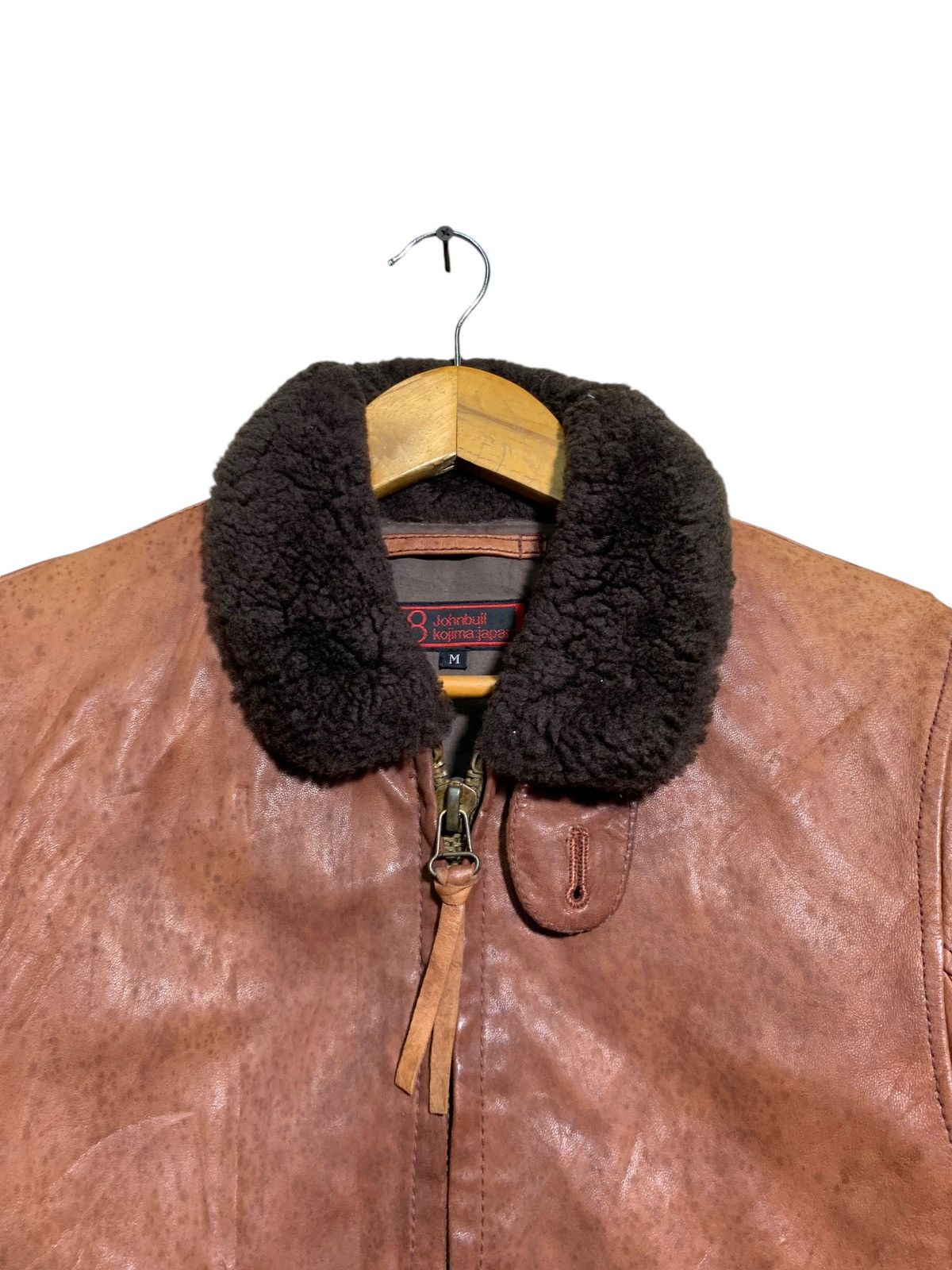 Johnbull 🔥JOHNBULL KOJIMA SHEEPSKIN LEATHER JACKETS Size US M / EU 48-50 / 2 - 4 Thumbnail
