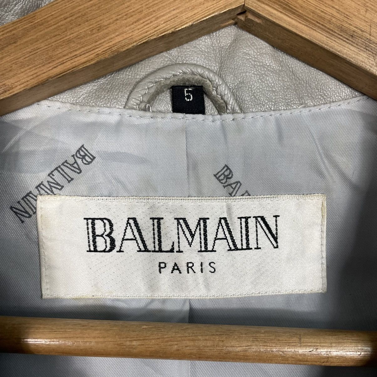 Balmain Balmain Women Leather Jacket Size S / US 4 / IT 40 - 15 Thumbnail
