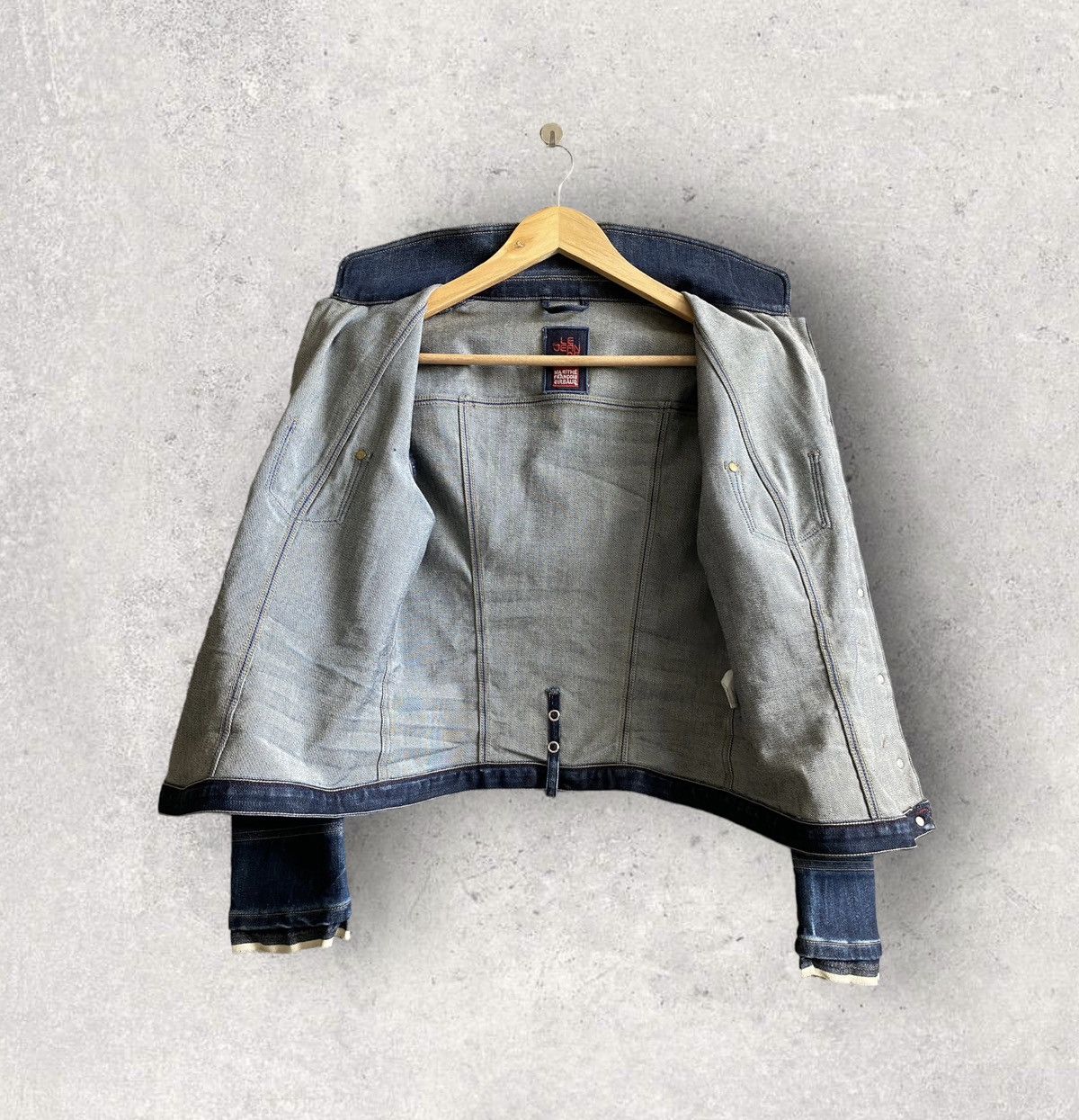 Marithe + Francois Girbaud LE JEAN DE MARITHE FRANCOIS GIRBAUD Denim Jacket Size XL / US 12-14 / IT 48-50 - 3 Thumbnail