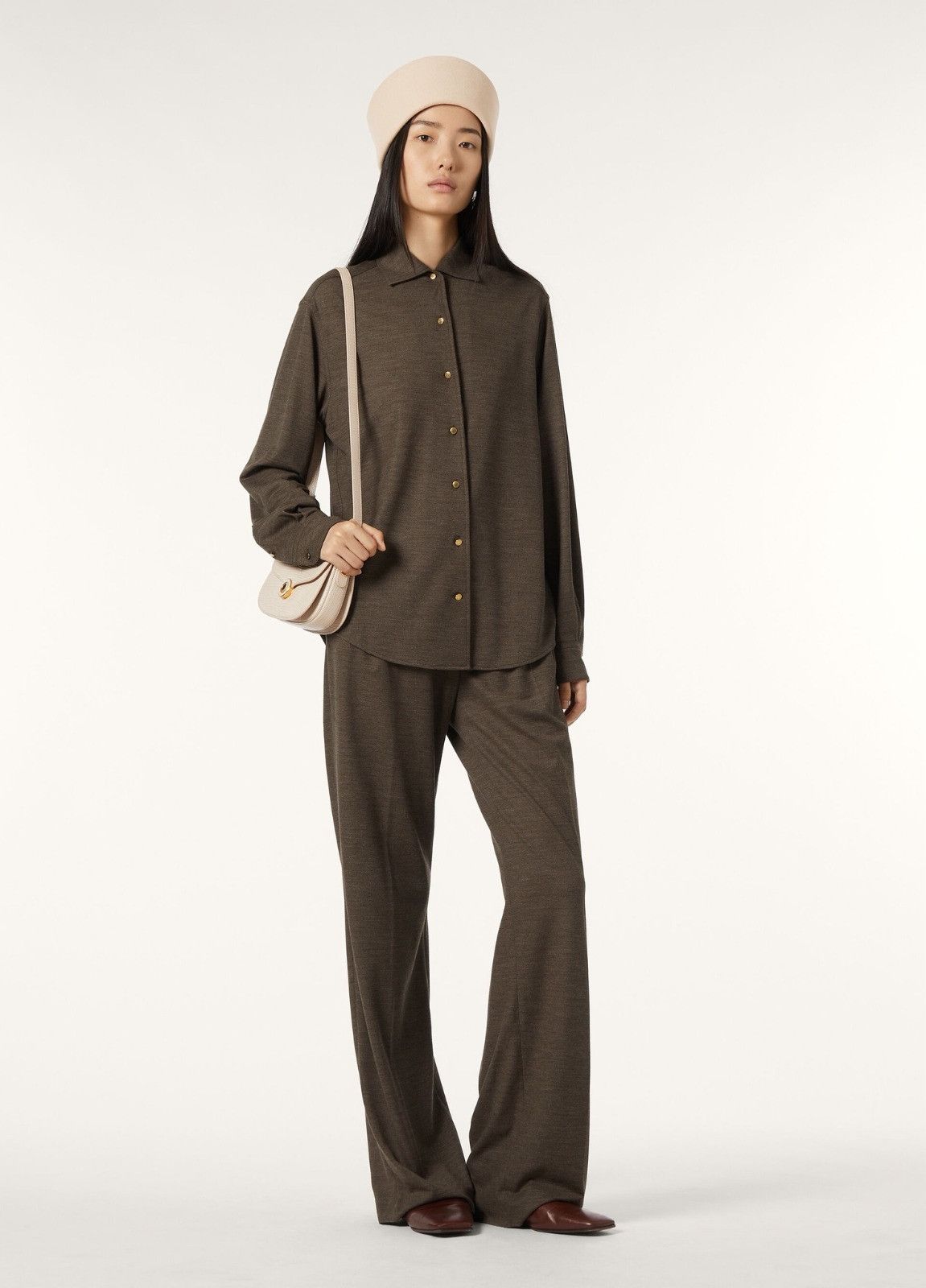 Loro Piana o1srvl11e0526 FAP0681 Colmegna Pant in Brown Size 27" / US 4 / IT 40 - 6 Thumbnail