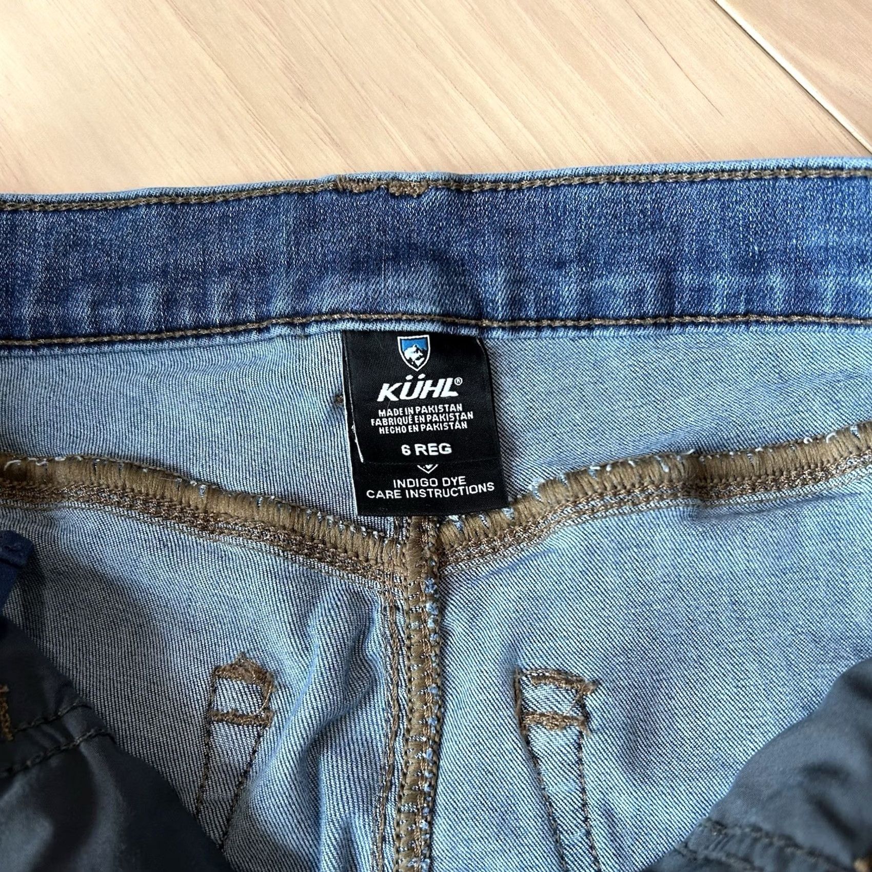 Denime Kuhl Kontour Flex Denim Blue Jean Skinny Fit 6 Reg Women’s Size 28" / US 6 / IT 42 - 4 Thumbnail