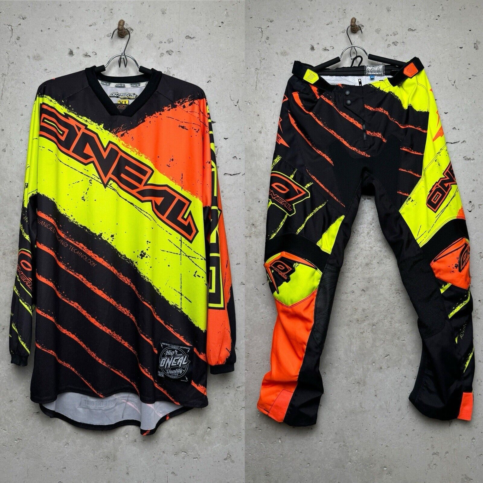 O’Neal Motocross Mayhem Jersey And Pants Rock Racing Rare