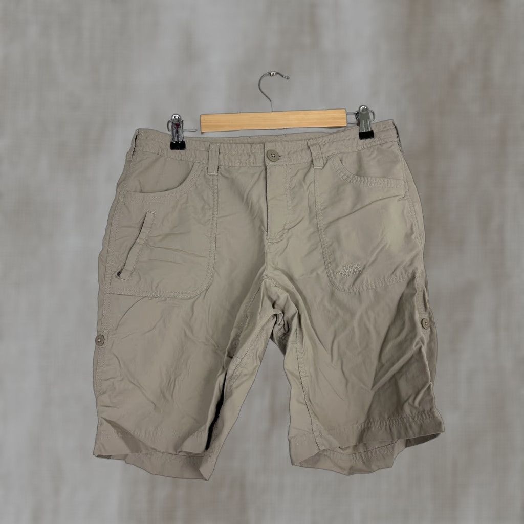 The North Face The North Face Horizon II Roll Up Shorts Womens Regular Size 10 Khaki Nylon 34x9.5 Size 24" / US 00 / IT 34 - 1 Thumbnail