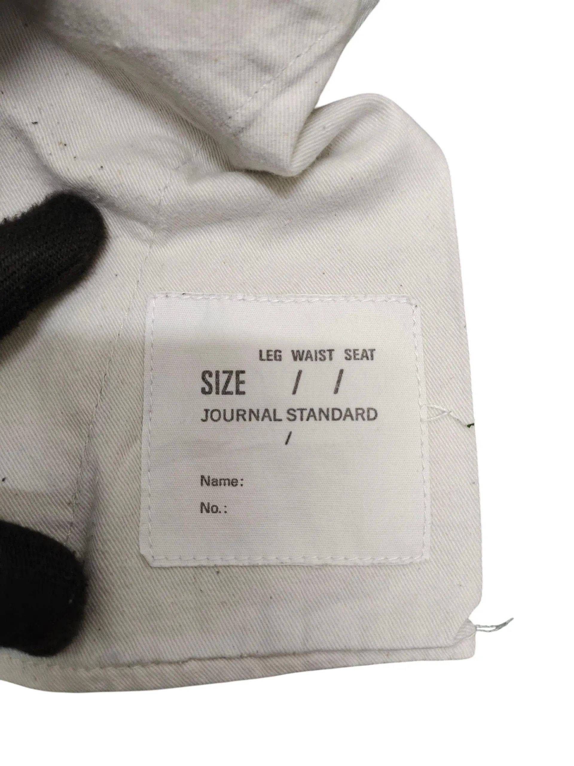 Beams Plus × Engineered Garments Journal Standard Japan Painted Hickory Carpenter Denim Pants Size US 32 / EU 48 - 4 Thumbnail