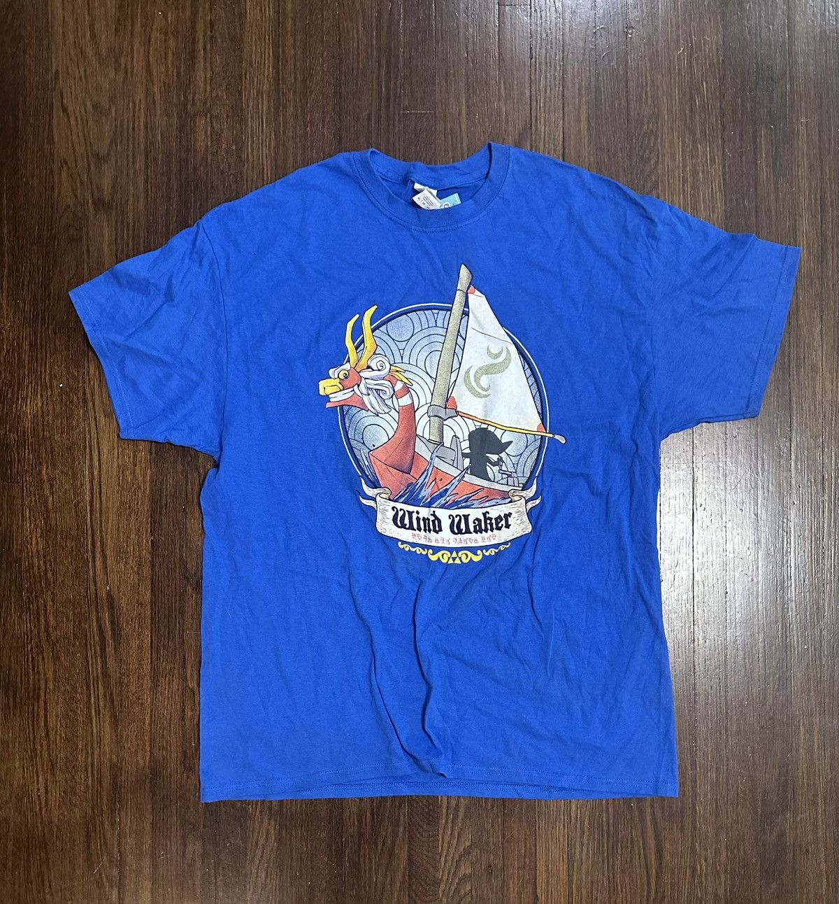 Gildan Vintage Legend of Zelda Wind Waker T-Shirt 2003 y2k Size US XL / EU 56 / 4 - 1 Thumbnail