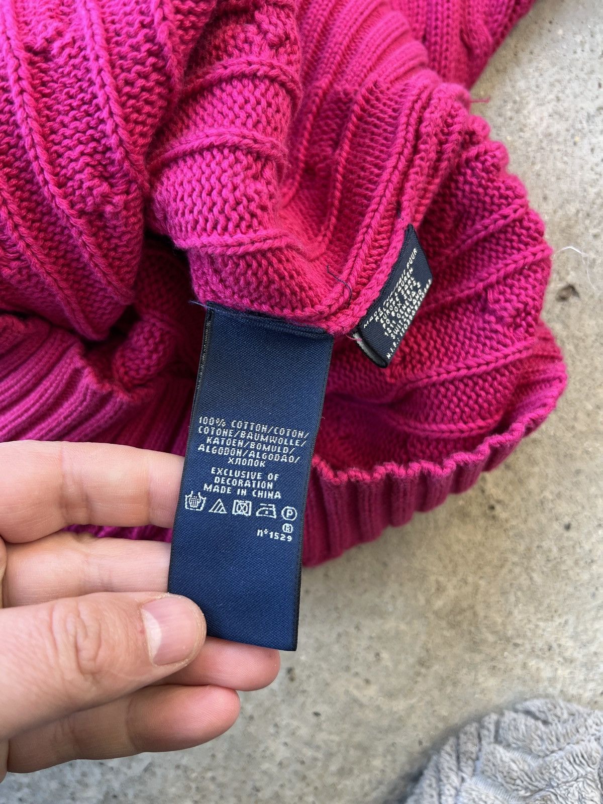 Ralph Lauren Sport Ralph Lauren Sport Cable Knit Sweater Size S / US 4 / IT 40 - 4 Thumbnail