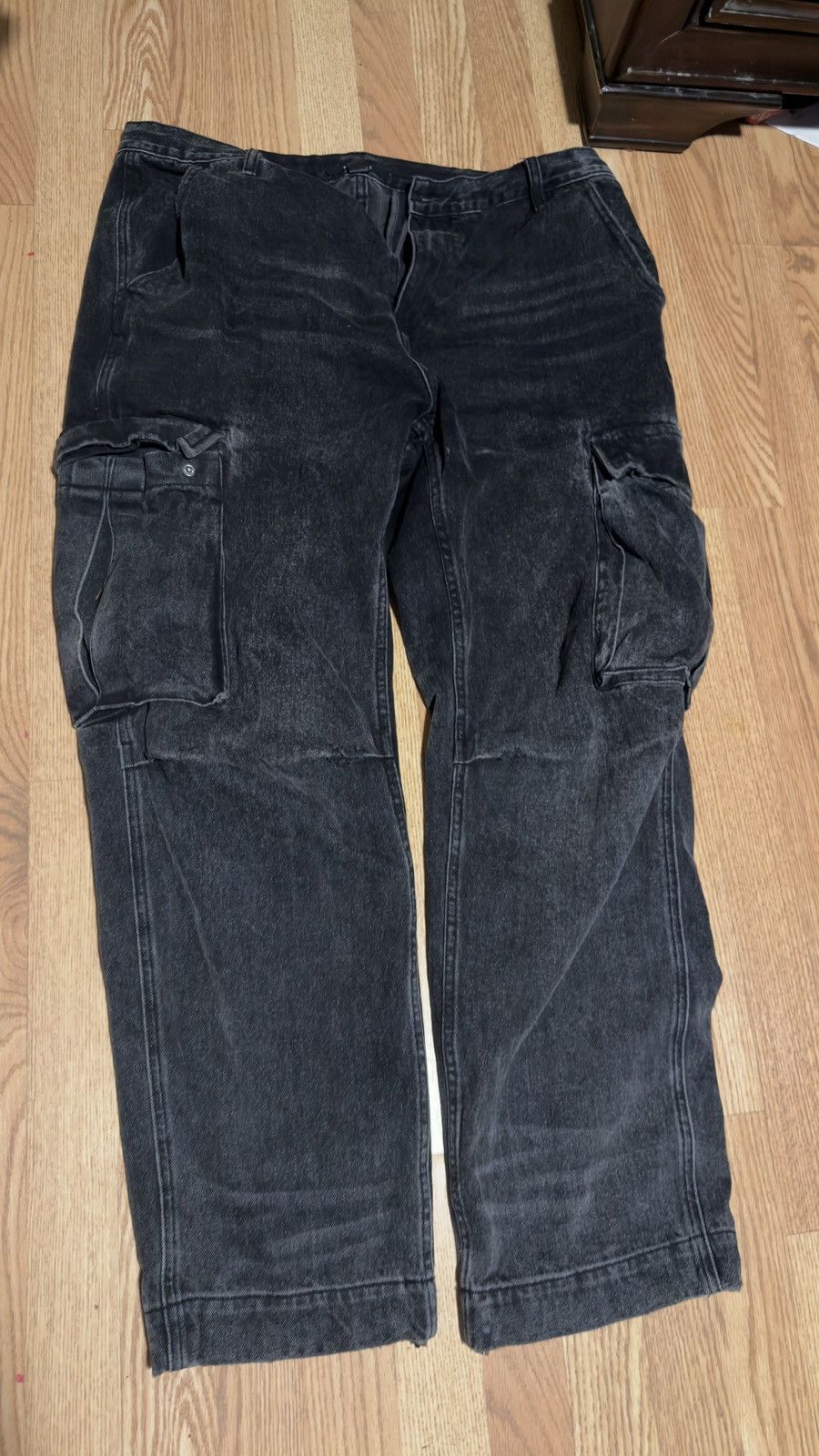 Ksubi Ksubi black baggy cargo denim Size US 38 / EU 54 - 2 Thumbnail
