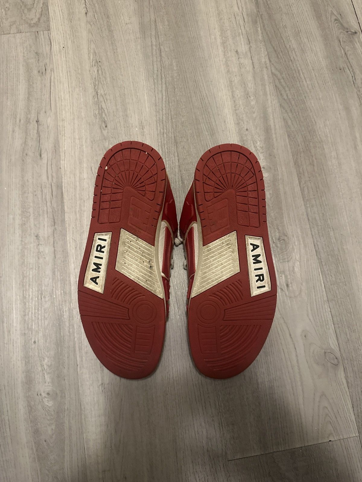 Amiri Amiri collegiate skel panelled Size US 12 / EU 45 - 5 Thumbnail
