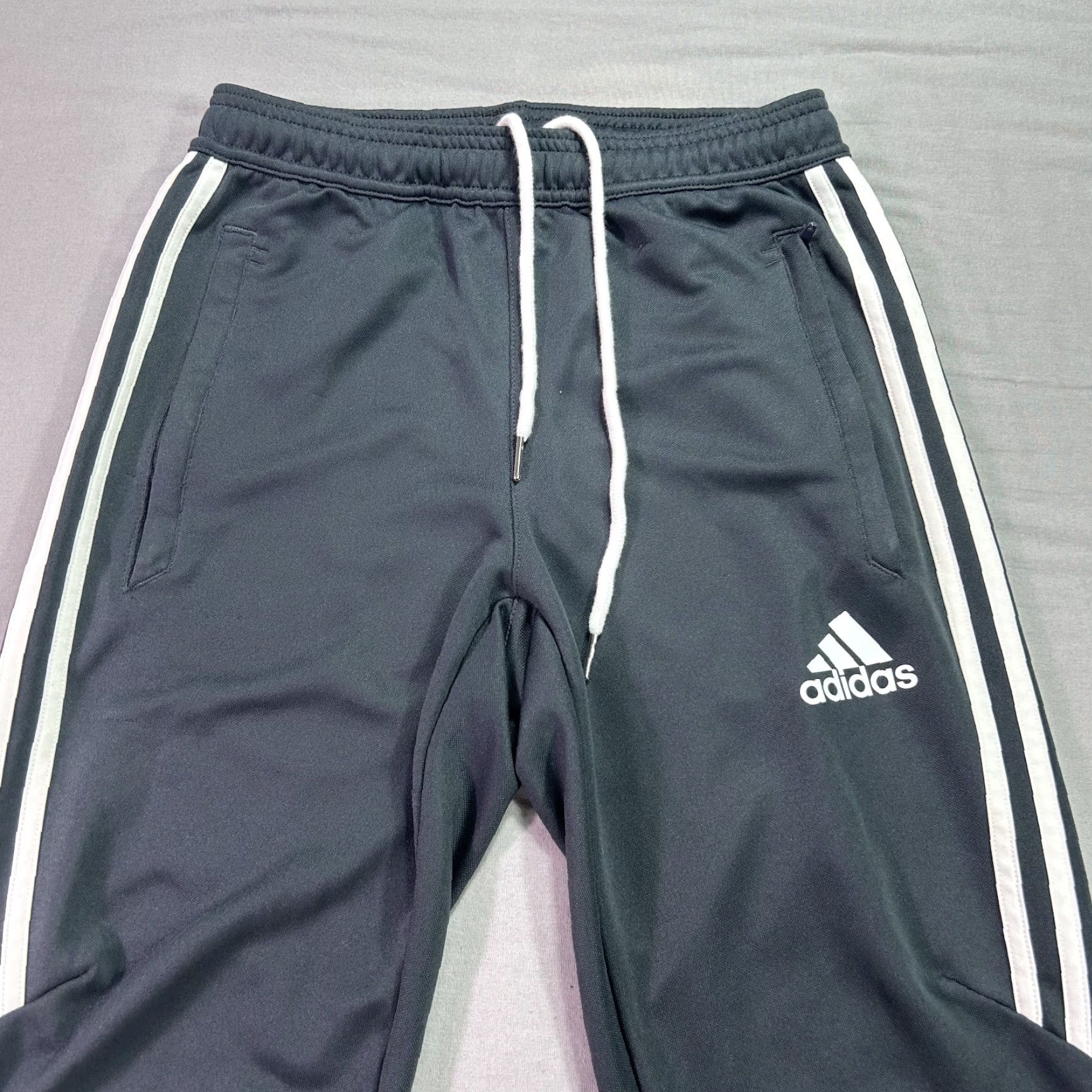 Adidas Adidas Tiro 19 Pants Womens Small Gray White Track Training Soccer Jogger Size 28" / US 6 / IT 42 - 4 Thumbnail