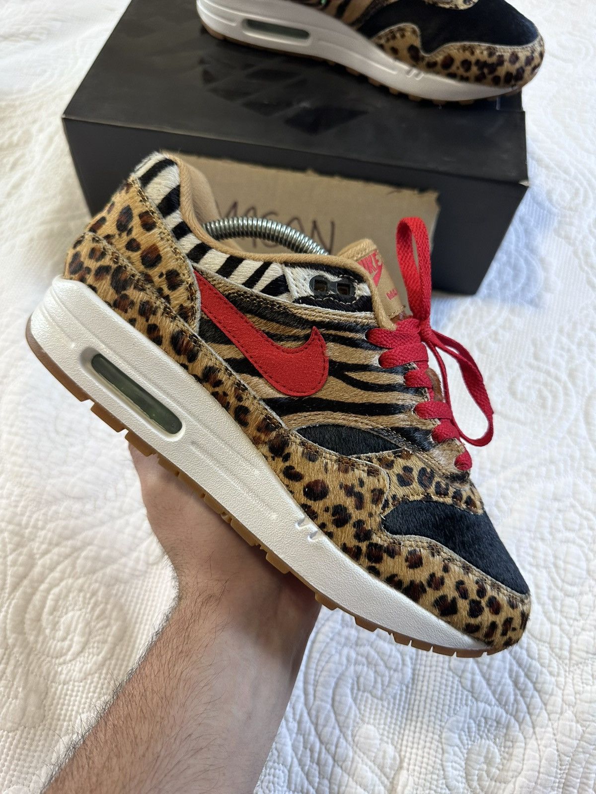 Nike × atmos Nike Air max 1 DXL Atmos animal pack Size US 8 / EU 41 - 2 Thumbnail