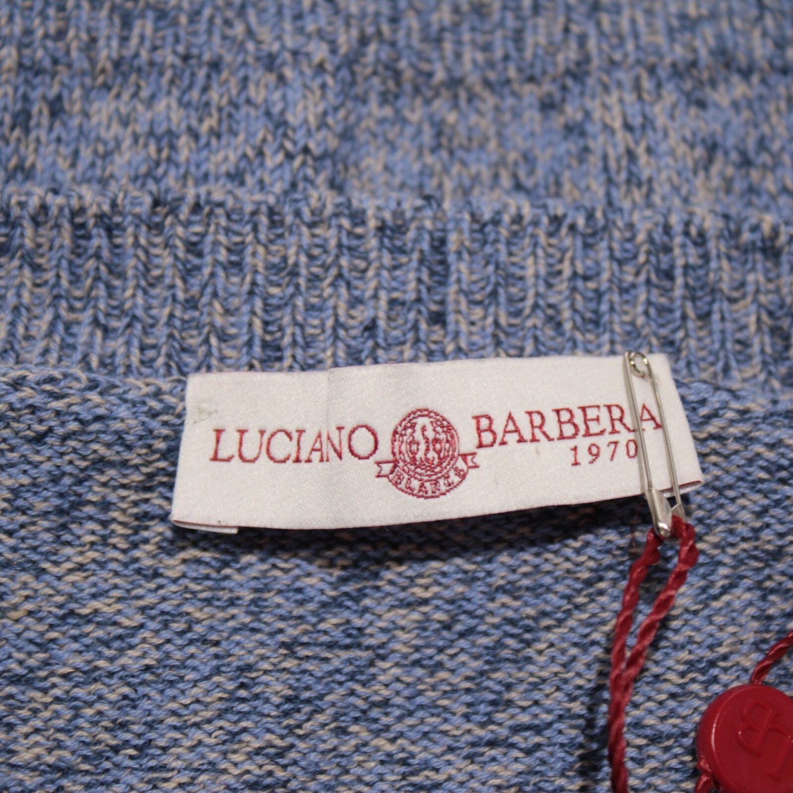 Luciano Barbera Luciano Barbera Sweater Size US M in Blue Size US M / EU 48-50 / 2 - 3 Thumbnail