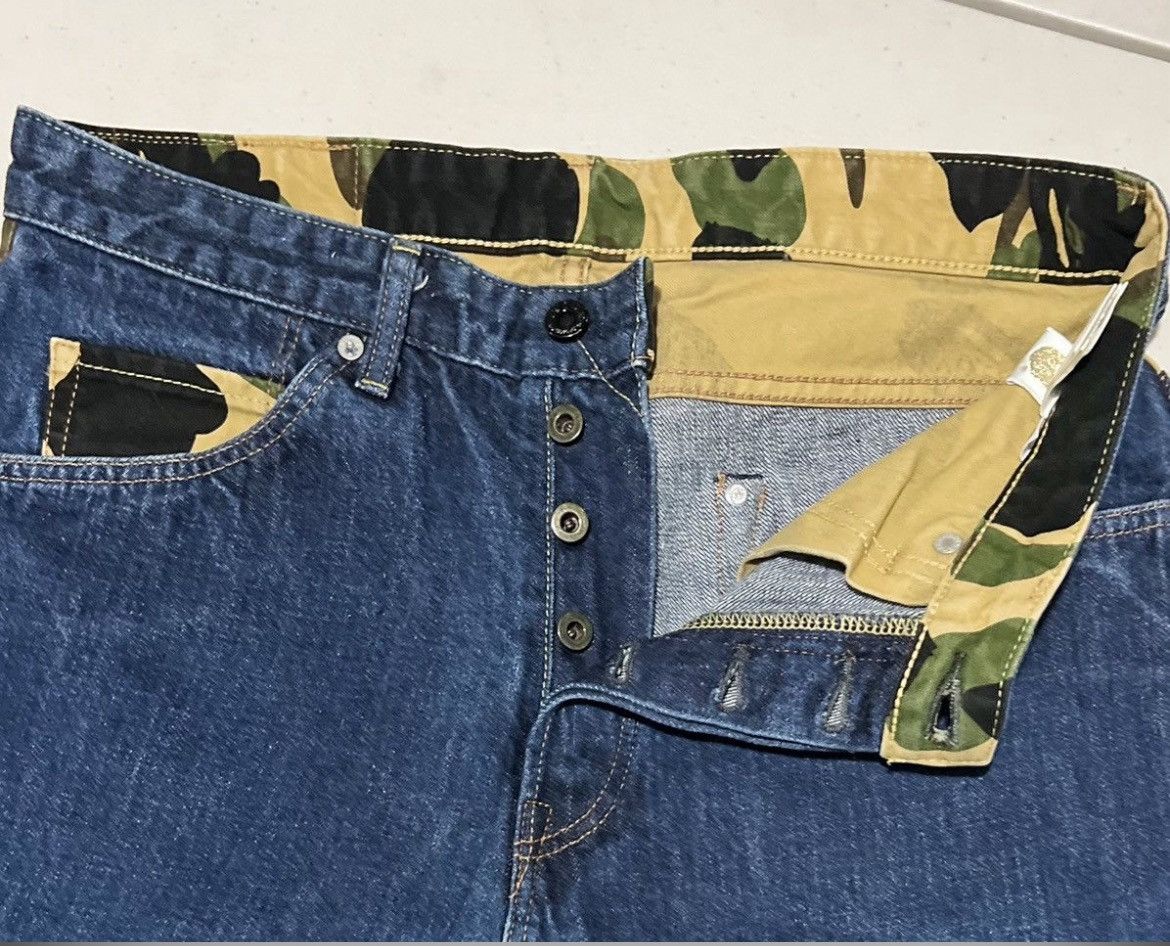 Bape Bape OG Bape Camo & Star Jeans Size US 34 / EU 50 - 7 Thumbnail