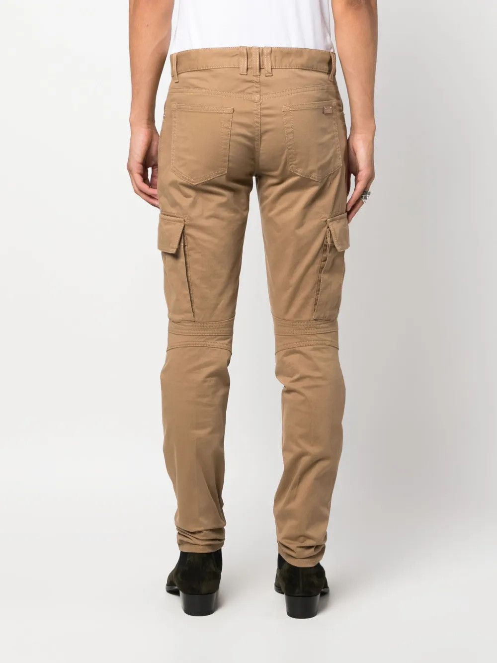Balmain o1y0426 Cargo Pant in Brown Size US 30 / EU 46 - 3 Thumbnail