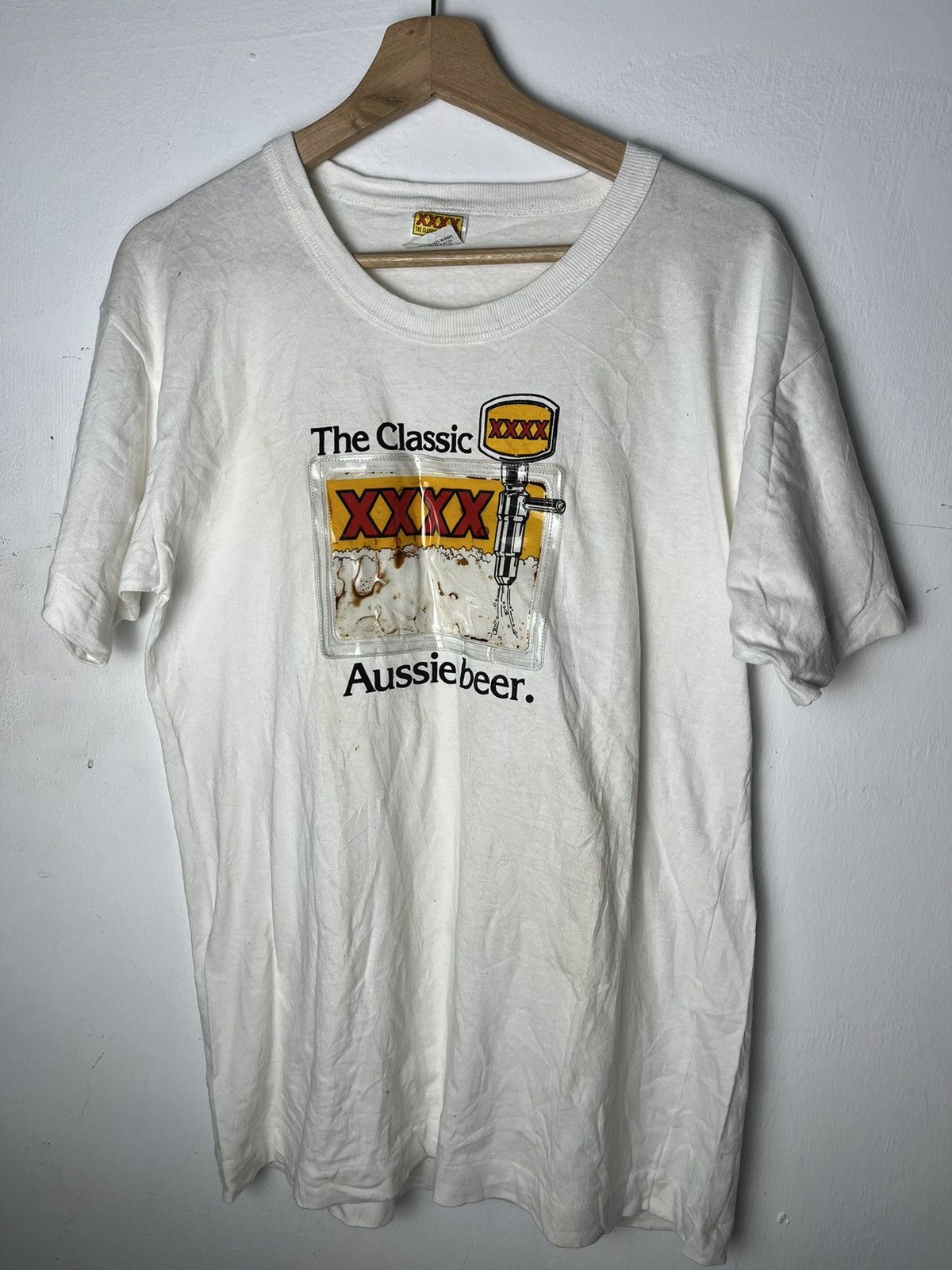 Vintage Vintage beer T shirt Size US L / EU 52-54 / 3 - 1 Thumbnail