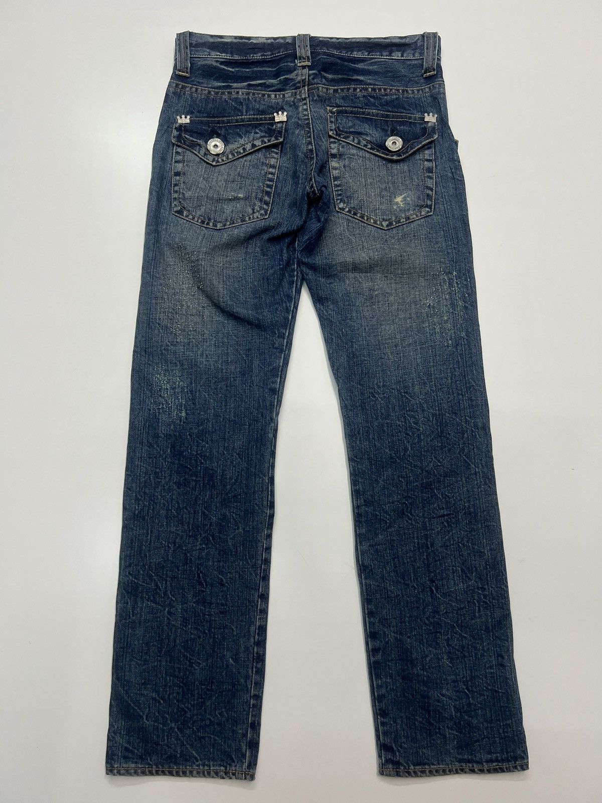 Japanese Brand ANTIGAUGE BUSHPANT DENIM JEANS SIZE 30 Size US 30 / EU 46 - 6 Thumbnail