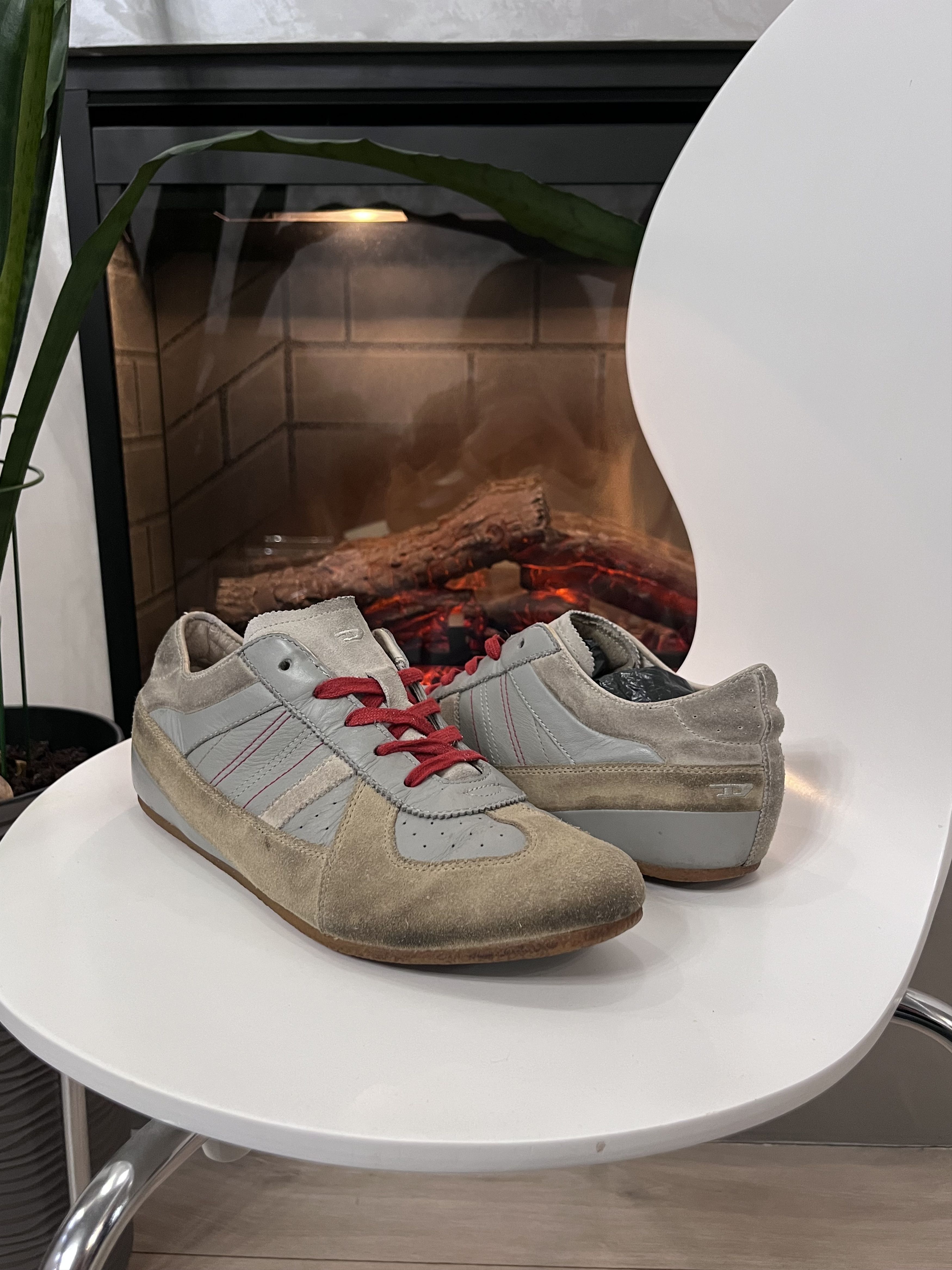 Diesel 🔥90'S DIESEL MILITARY ARCHIVE Y2K SNEAKERS MARGIELA VIBE Size US 7 / EU 40 - 2 Thumbnail