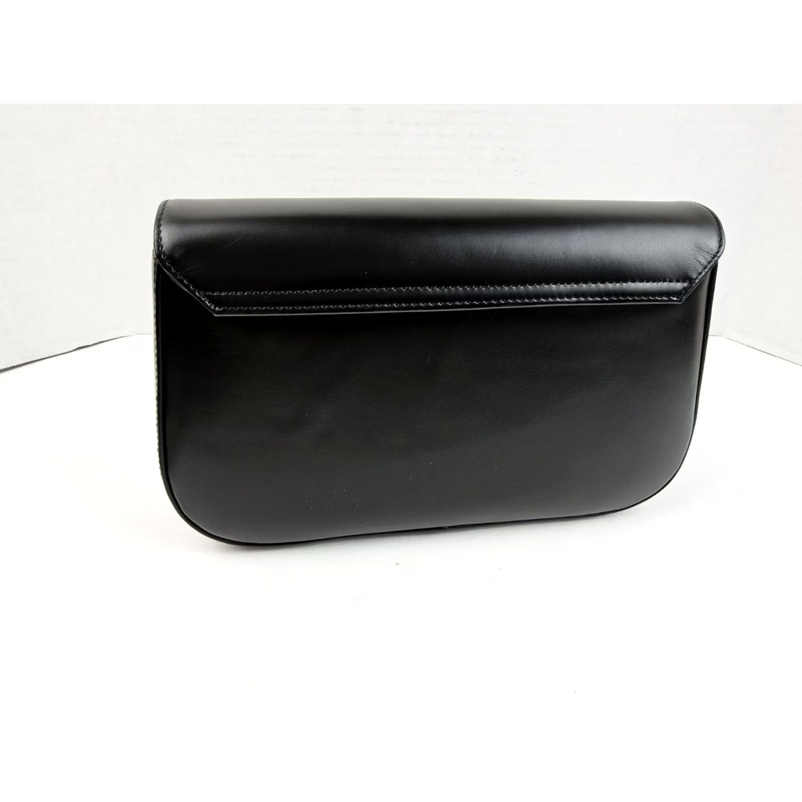 Roberta di Camerino Roberto Di Camerino Convertible Clutch Shoulder Handbag Purse - Black Leather Size ONE SIZE - 4 Thumbnail