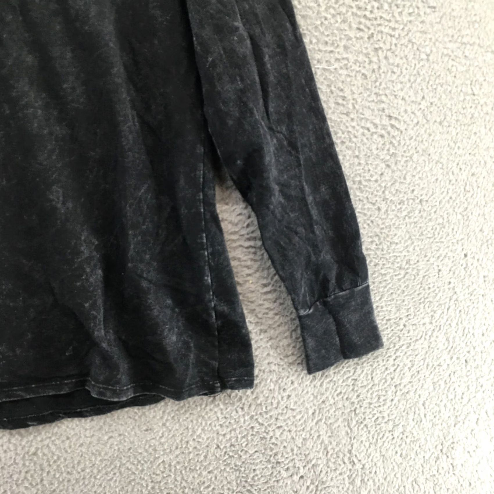 Vintage Buckle BKE Gilded Intent Hoodie Sweatshirt Top Womens L Black Pullover Size L / US 10 / IT 46 - 3 Thumbnail
