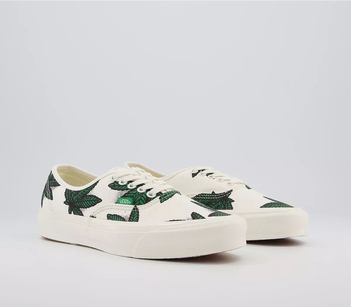 Vans VANS OG Authentic LX Sweet Leaf "420" White/Green Size US 10 / EU 43 - 2 Thumbnail